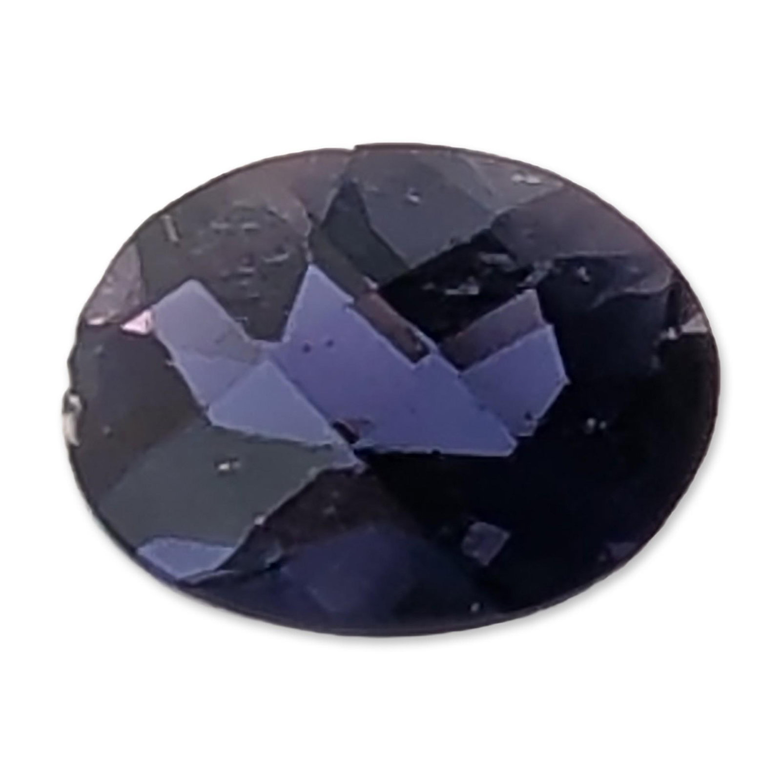 Oval Cut Violet Blue Iolite Gemstone (1 of 5)