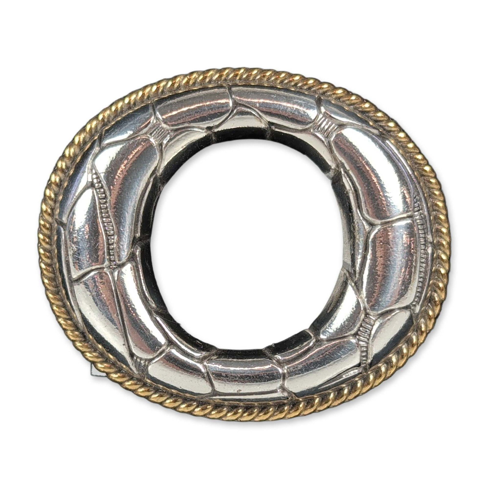 Terry Stack Two-Tone Belt Buckle (1 of 4)