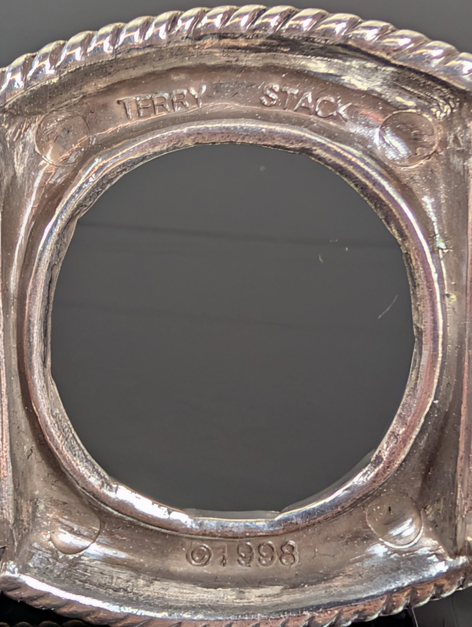 Terry Stack Two-Tone Belt Buckle - 4