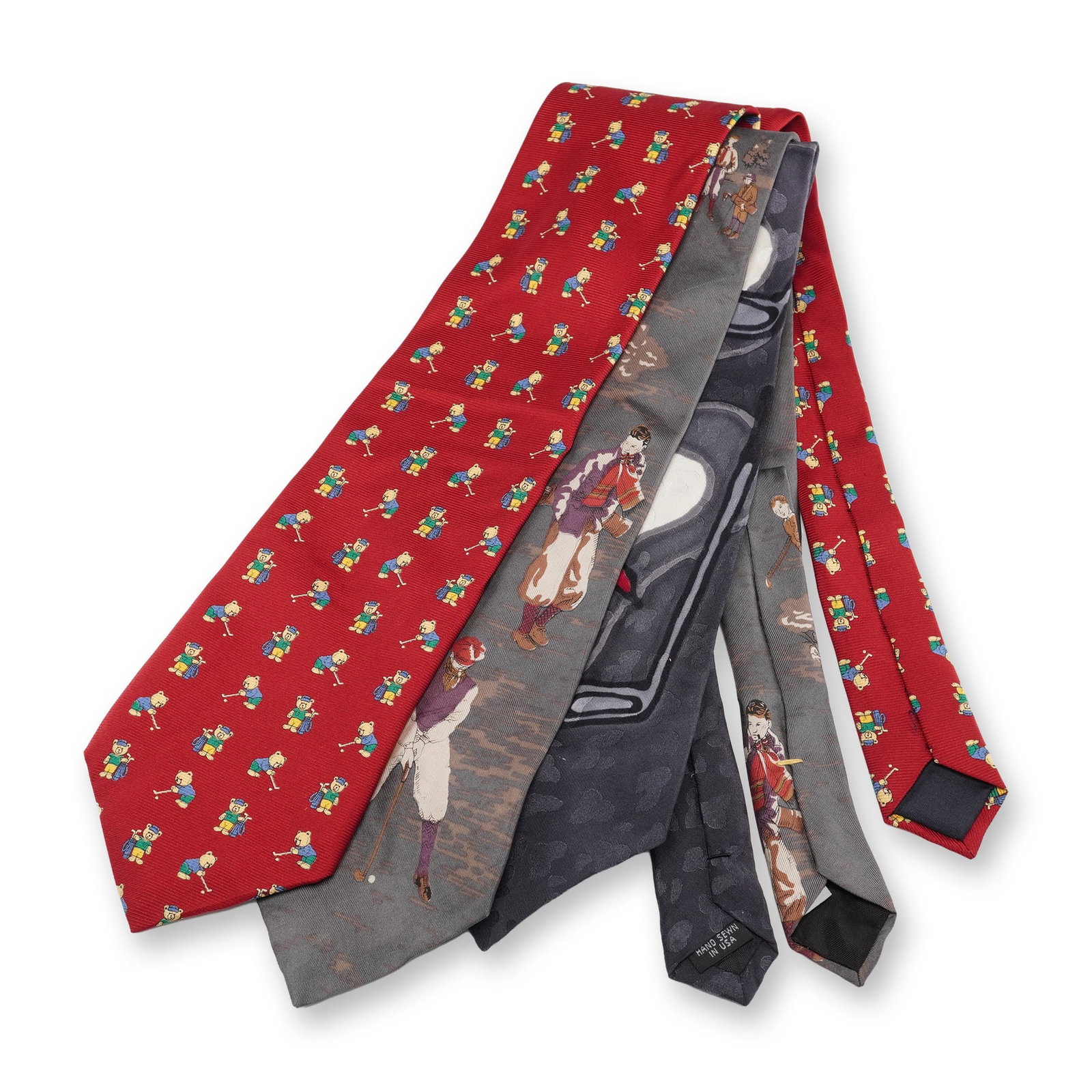 3pc Golf Theme Necktie Set, Daskal, Resmann, Resilio (1 of 3)