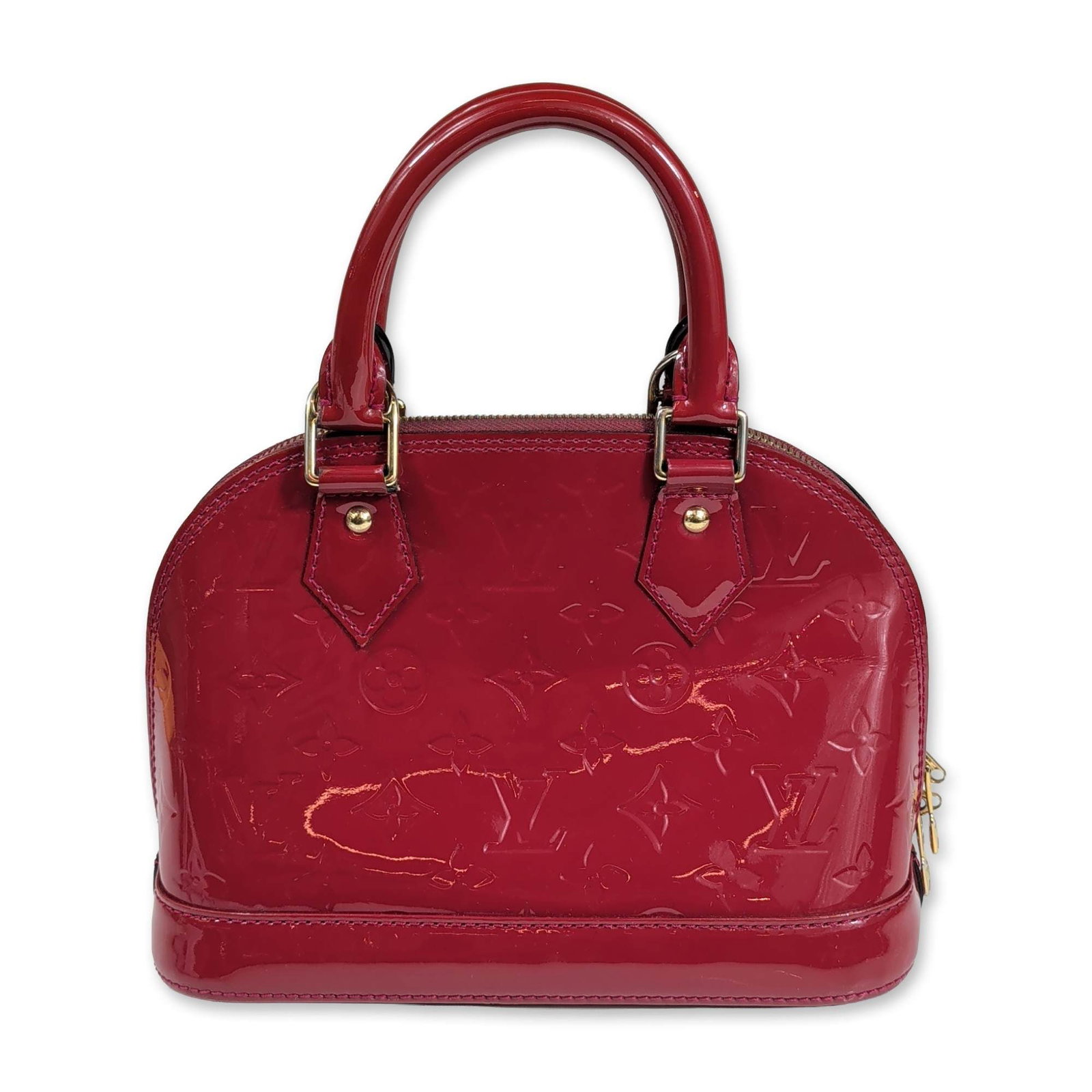 Louis Vuitton Monogram Vernis Alma BB Handbag (1 of 7)