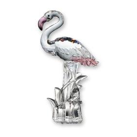 Swarovski Crystal Figurine, Flamingo