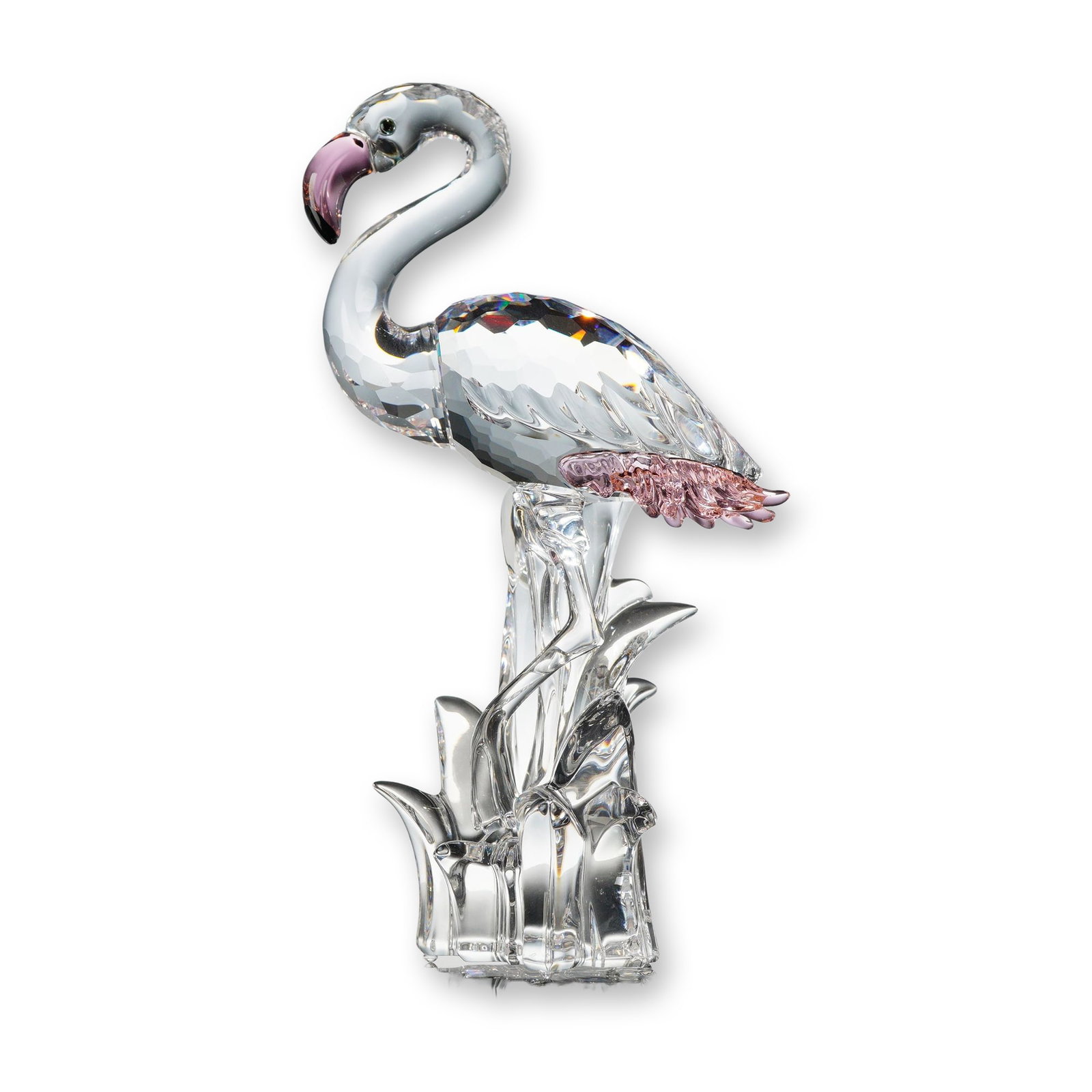 Swarovski Crystal Figurine, Flamingo (1 of 5)