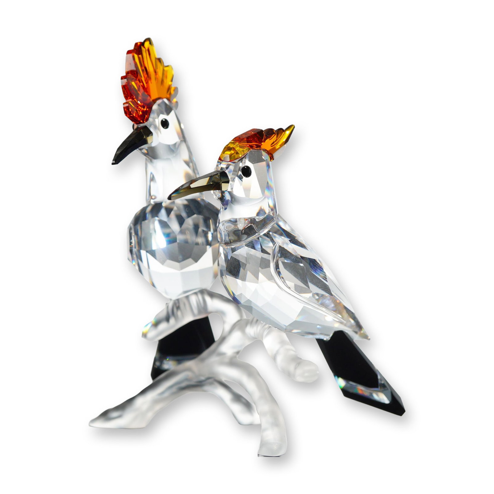 Swarovski Crystal Bird Figurine, Hoopoes (1 of 5)