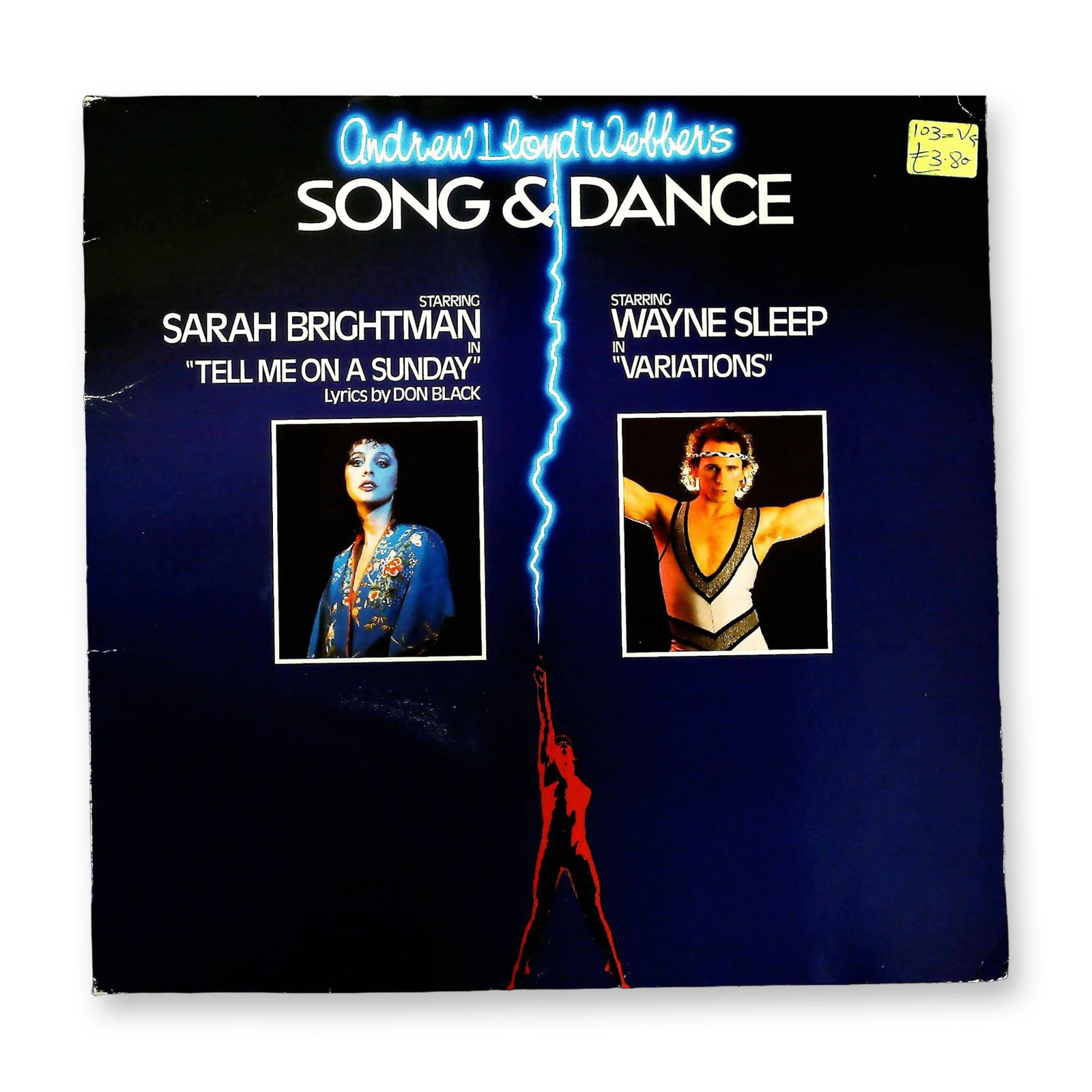 Andrew Lloyd Webber Song & Dance 2 x Vinyl LP Album Sarah Brightman Wayne Sleep (1 of 3)