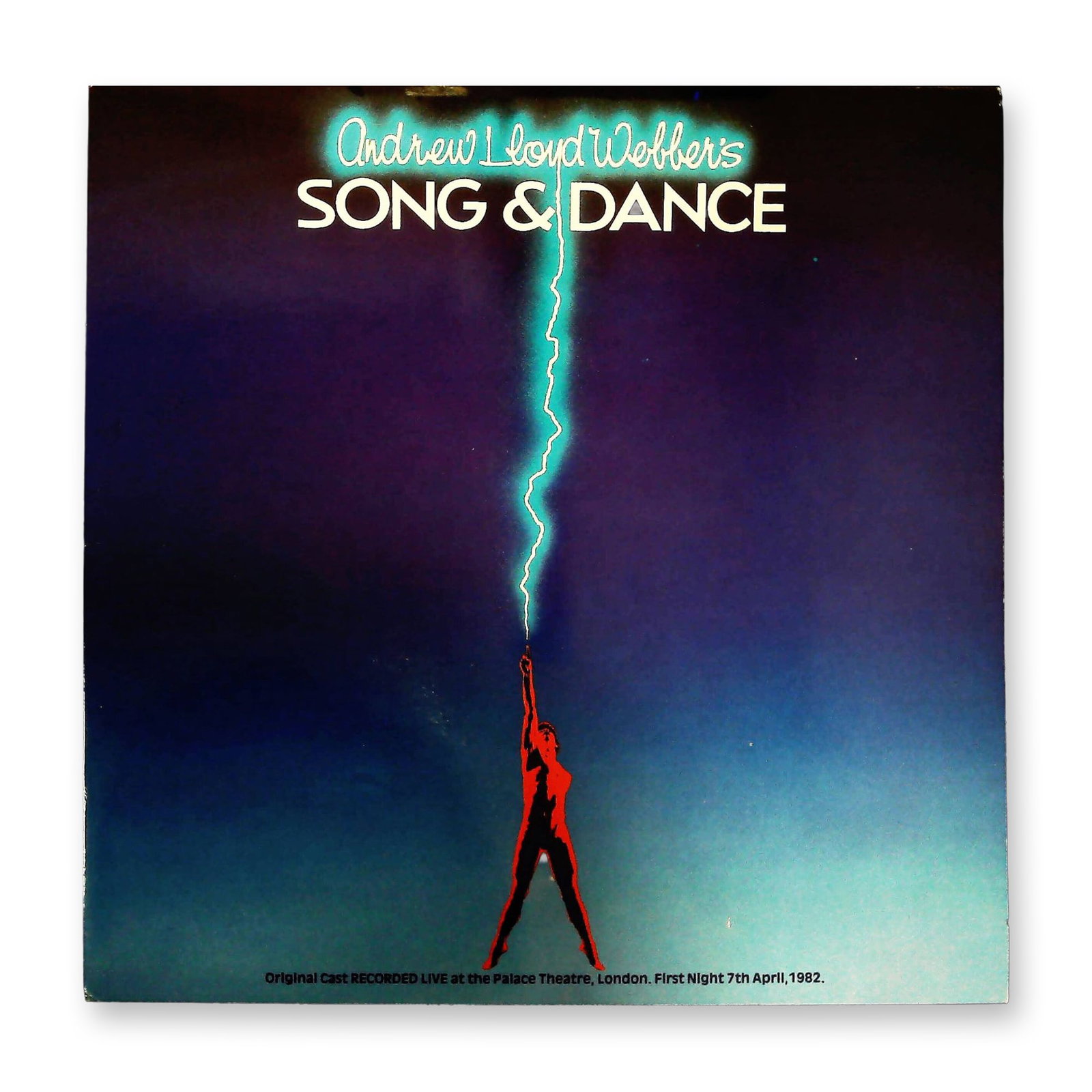 Andrew Lloyd Webber Song & Dance Original London Cast 2xLP Vinyl Album 1982: Based on market consensus, this item is the Original London Cast Recording of Andrew Lloyd Webber's Song & Dance, released in 1982 as a double LP set. The set consists of three physical items: one car