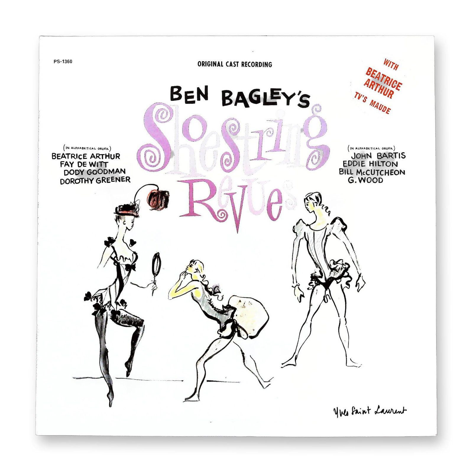 Ben Bagley's Shoestring Revues Original Cast LP Record (1 of 3)