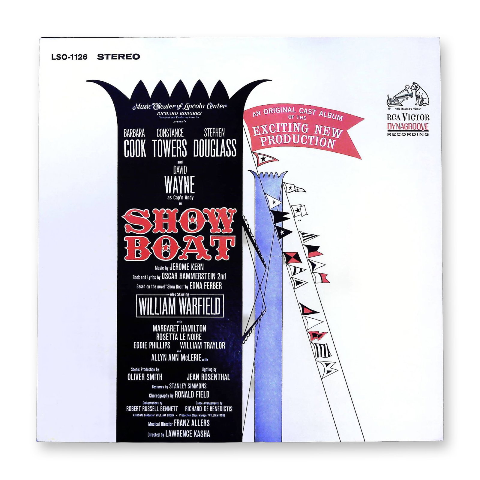 Show Boat 1966 Original Cast Album RCA LP Record (1 of 3)