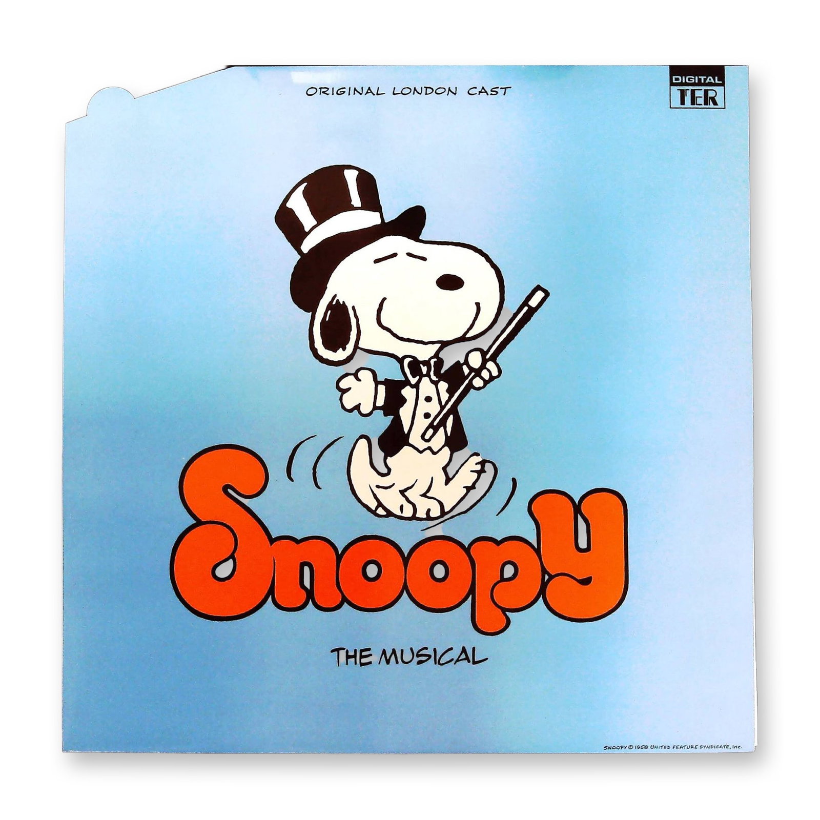 Snoopy!!! The Musical Original London Cast Recording LP Record (1 of 3)