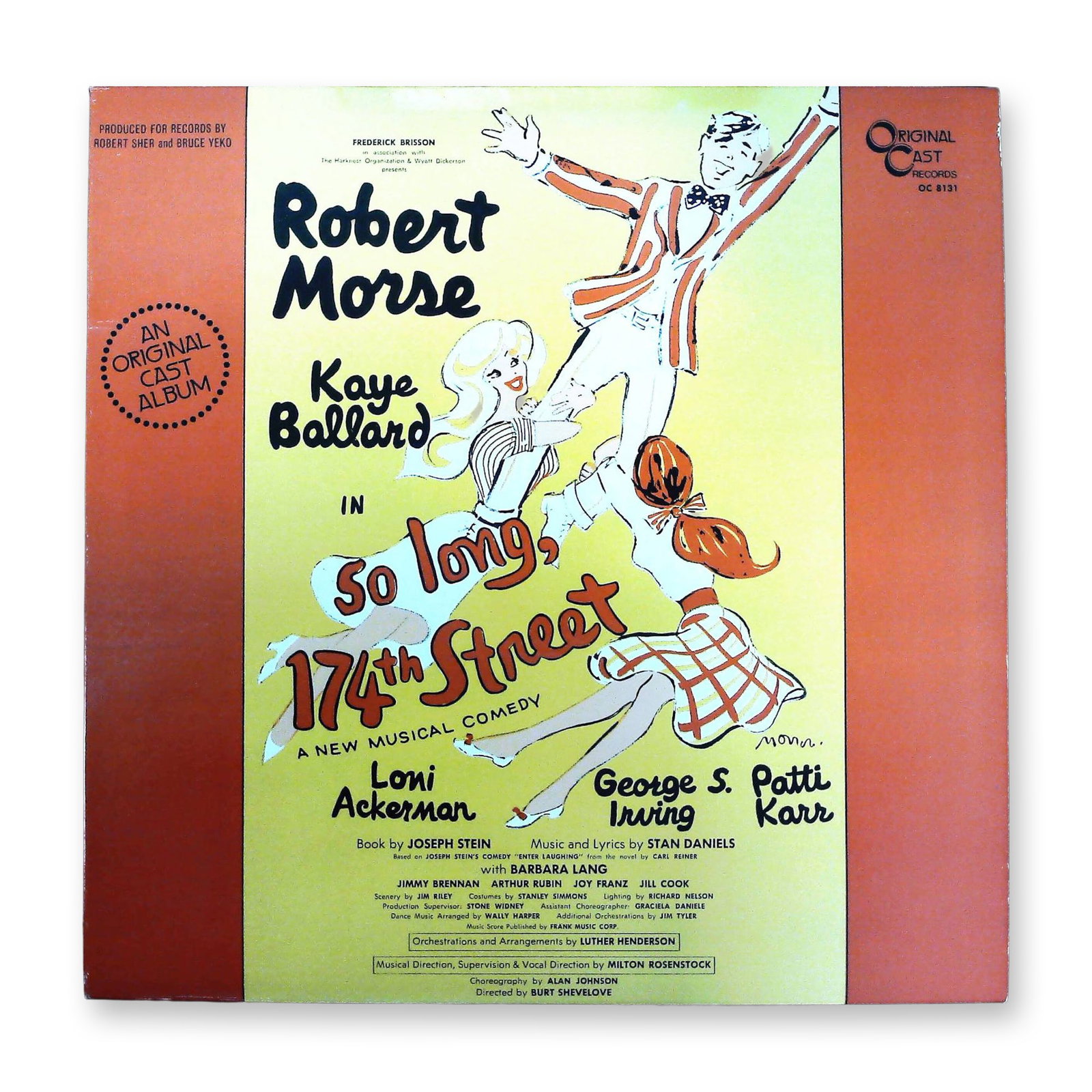 So Long, 174th Street Original Cast Recording Vinyl LP Record (1 of 3)