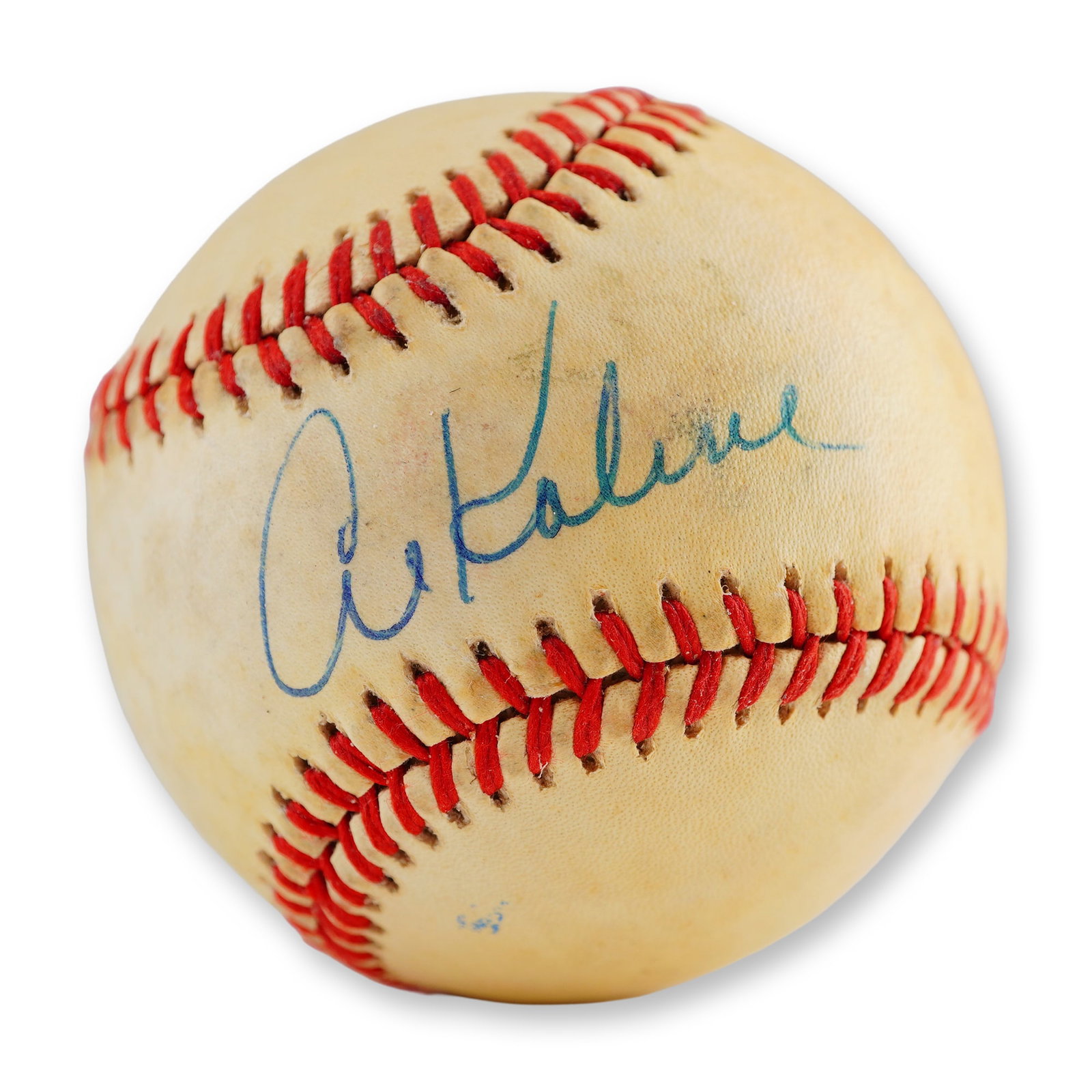 Al Kaline Signed Rawlings Official American League Baseball, PSA Authenticated: This lot features a Rawlings PSA authenticated Al Kaline signed baseball. The Detroit Tigers legend and 1980 Hall of Fame inductee, famously known as Mr. Tiger, has hand-signed his name in blue ink
