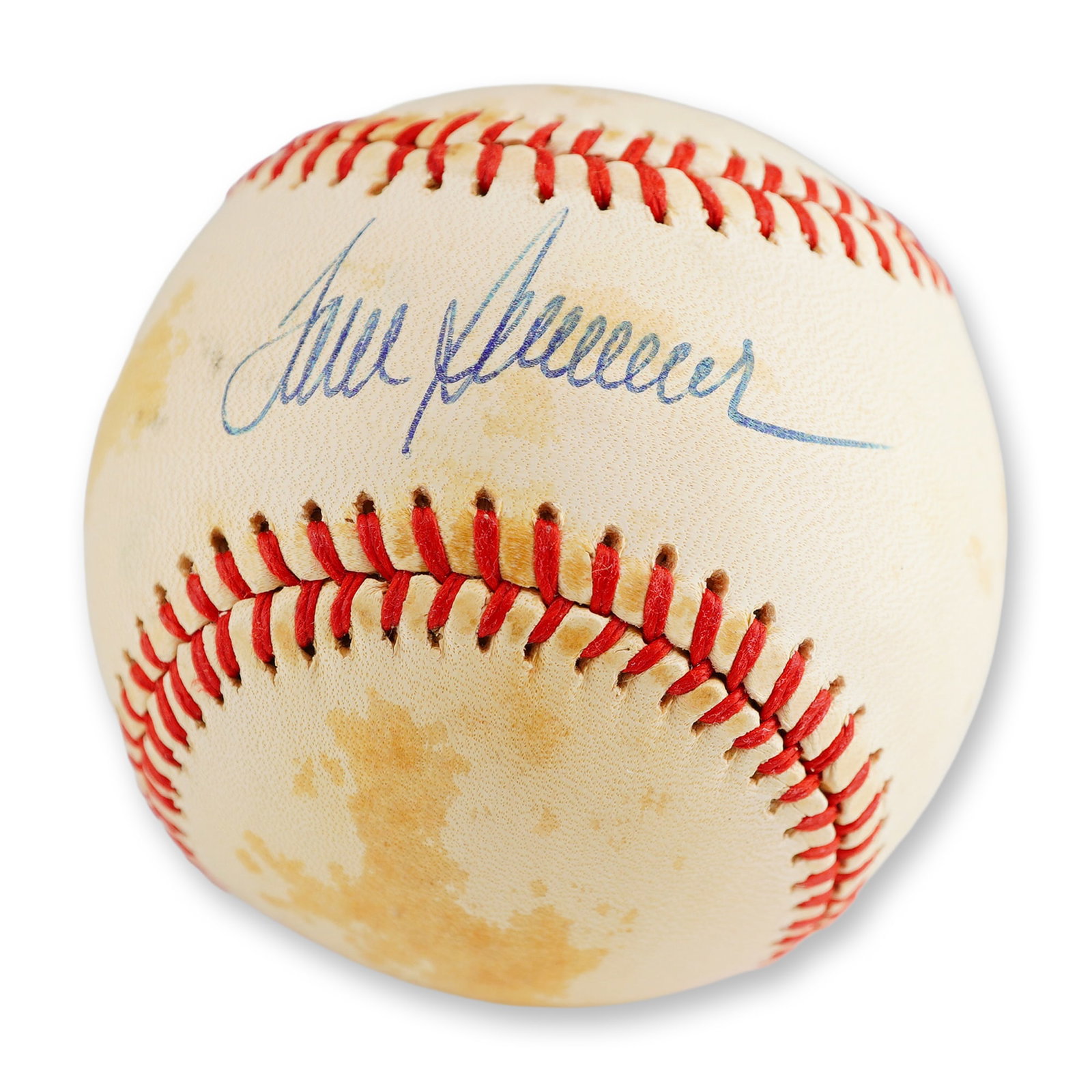 Tom Seaver Signed Rawlings Official National League Baseball PSA Authenticated: This professional auction lot features a Rawlings Official National League baseball signed by New York Mets legend and Hall of Famer Tom Seaver. The ball features the stamped signature of National Lea