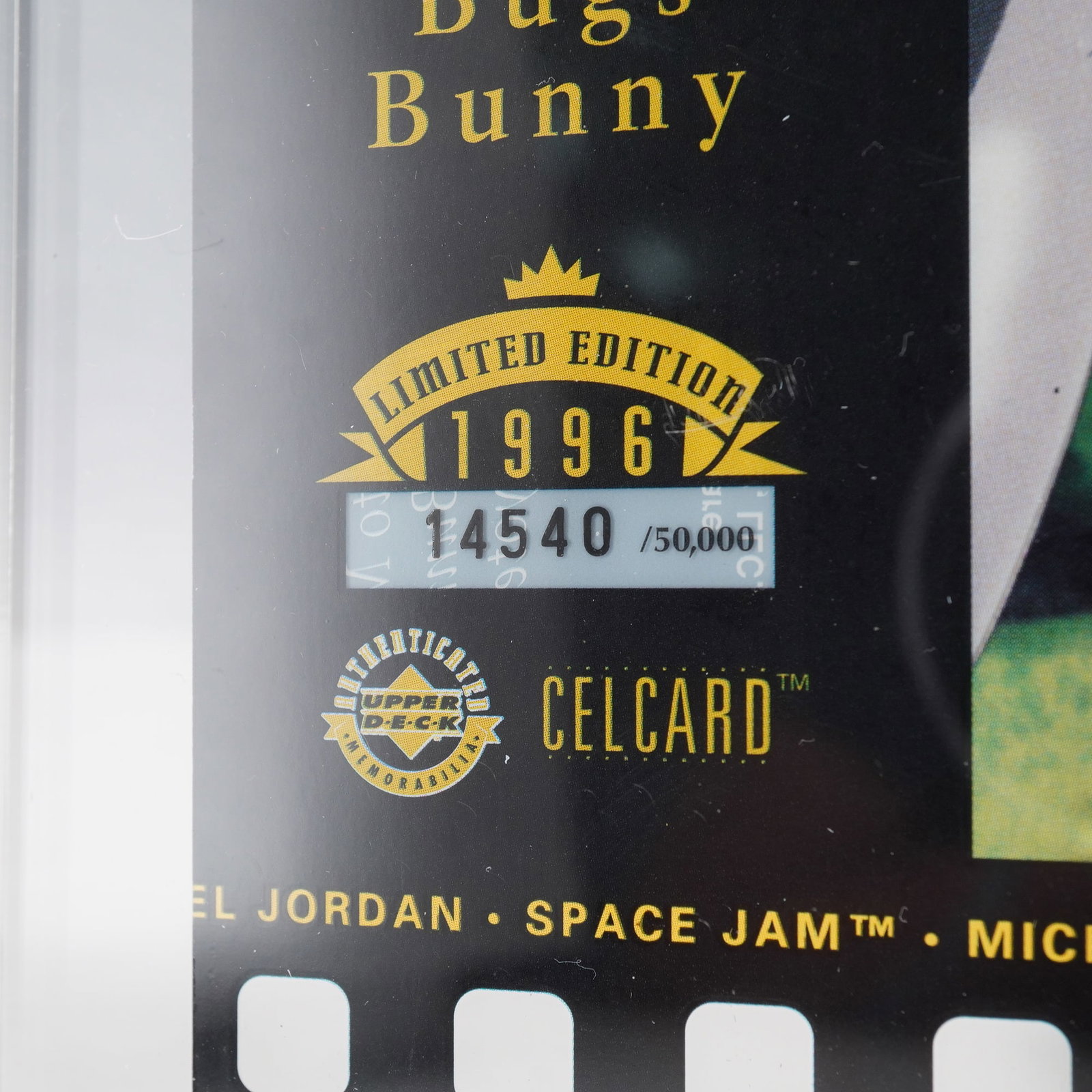 Upper Deck Space Jam Michael Jordan CelCard - 2