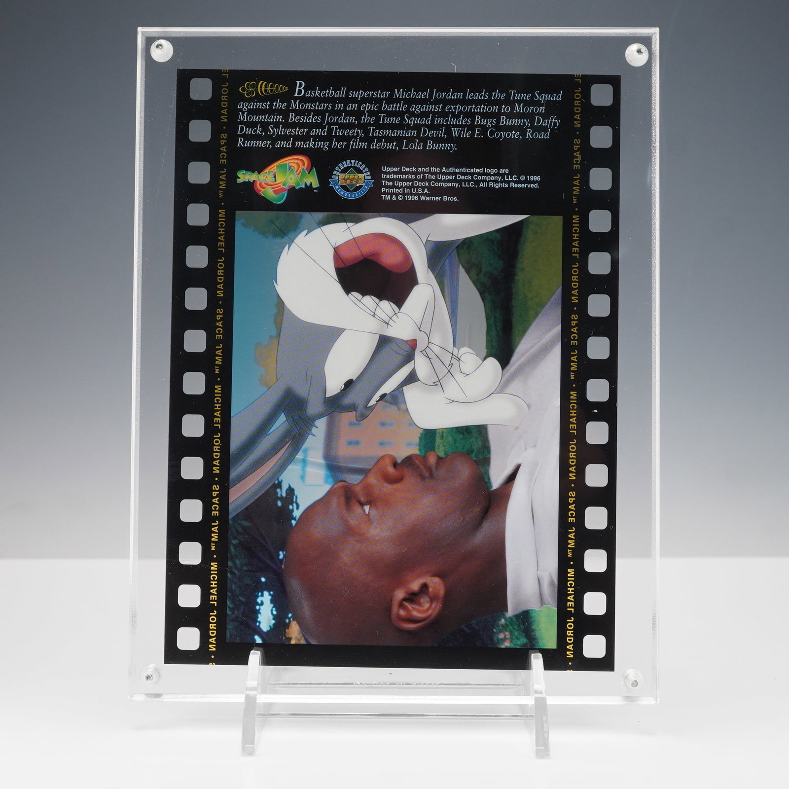 Upper Deck Space Jam Michael Jordan CelCard - 3