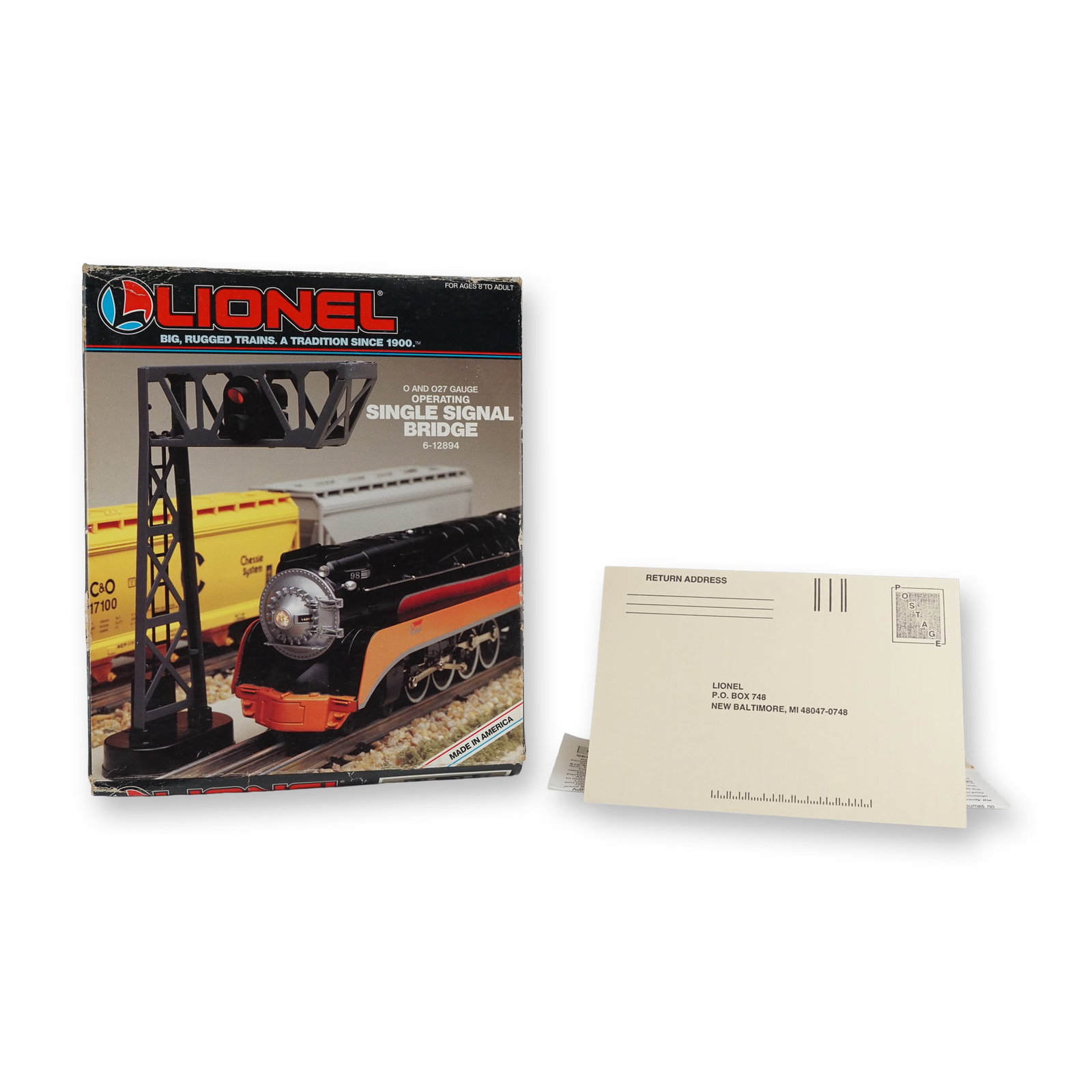 Lionel Train Accessory, Single Signal Bridge 6-12894 (1 of 5)