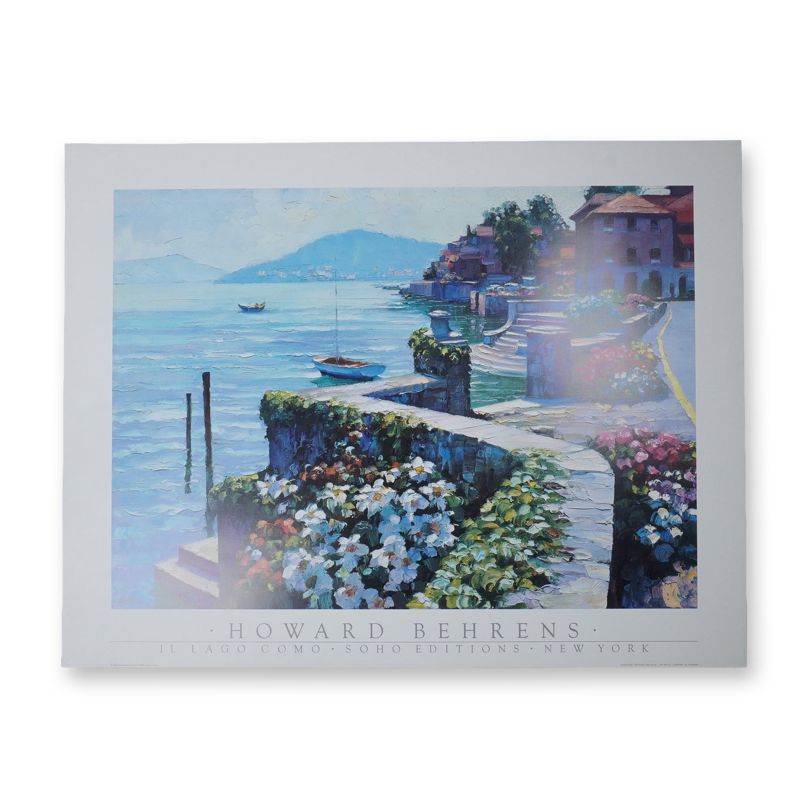 Howard Behrens Print, Il Lago Como (1 of 2)