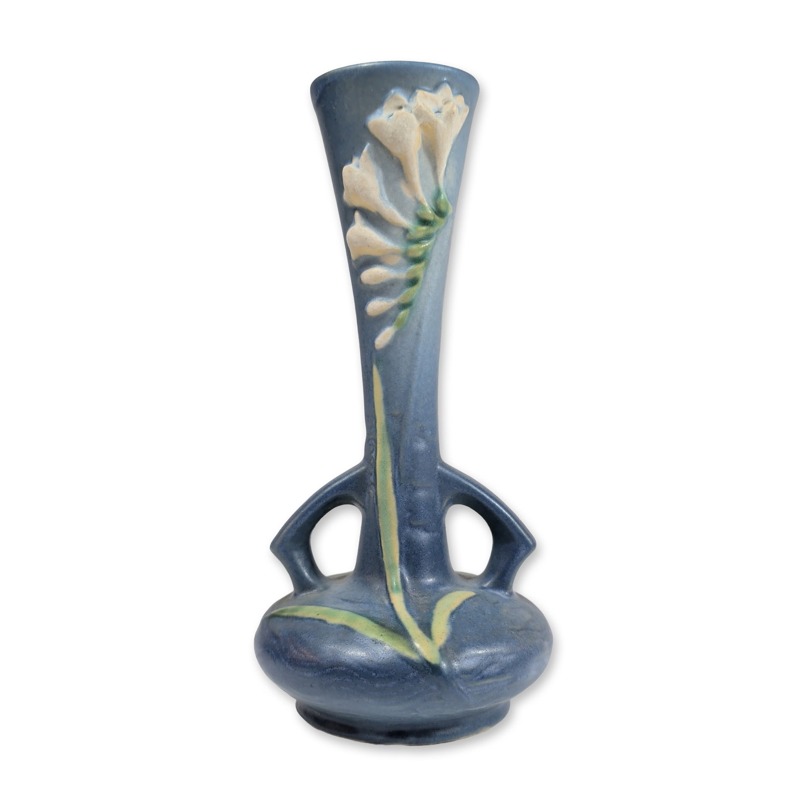 Roseville Pottery Bud Vase, Freesia (1 of 5)