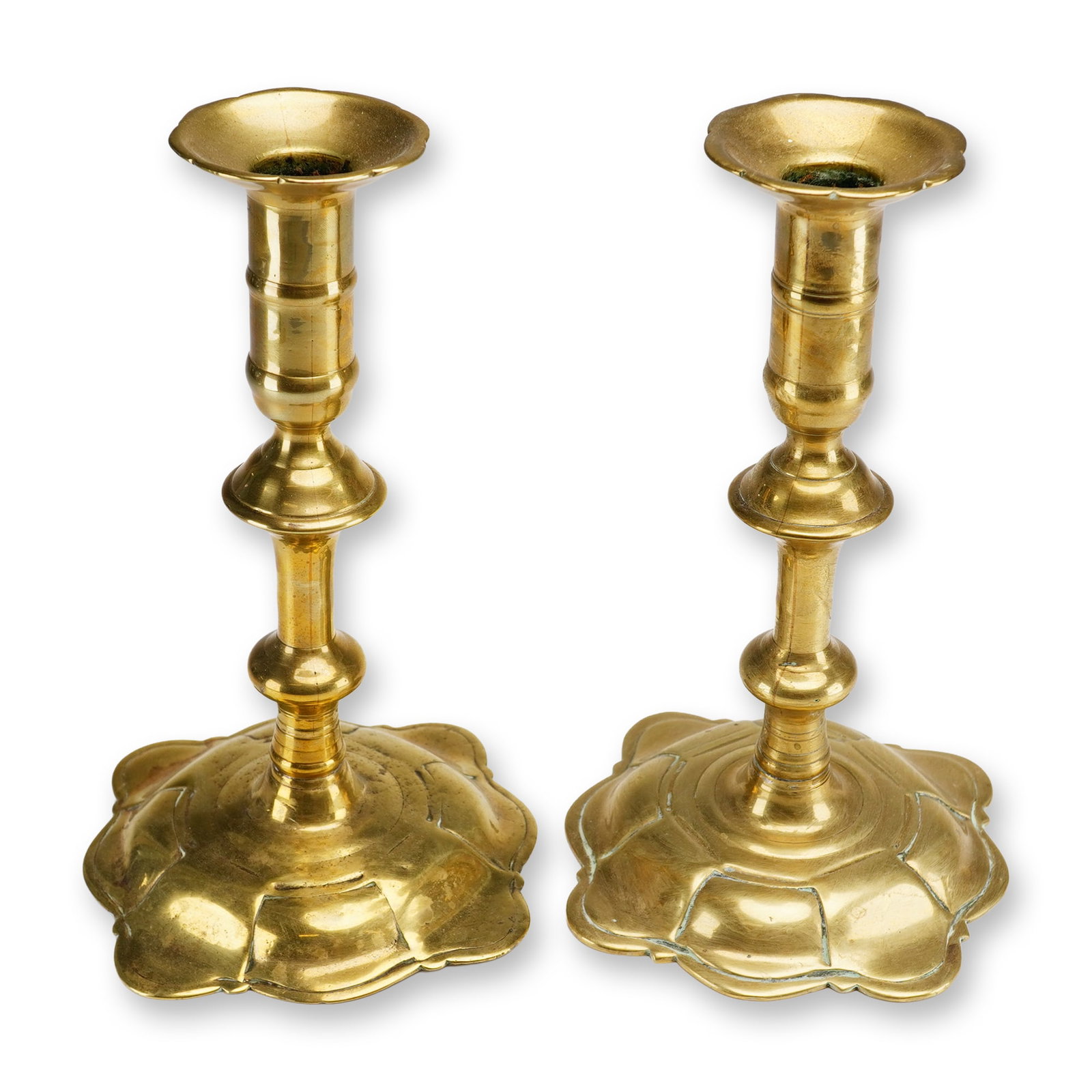 Pair of Brass Candlesticks (1 of 3)