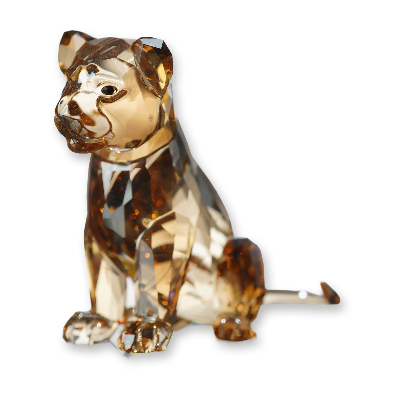 Swarovski Crystal SCS Lion Cub Figurine (1 of 4)