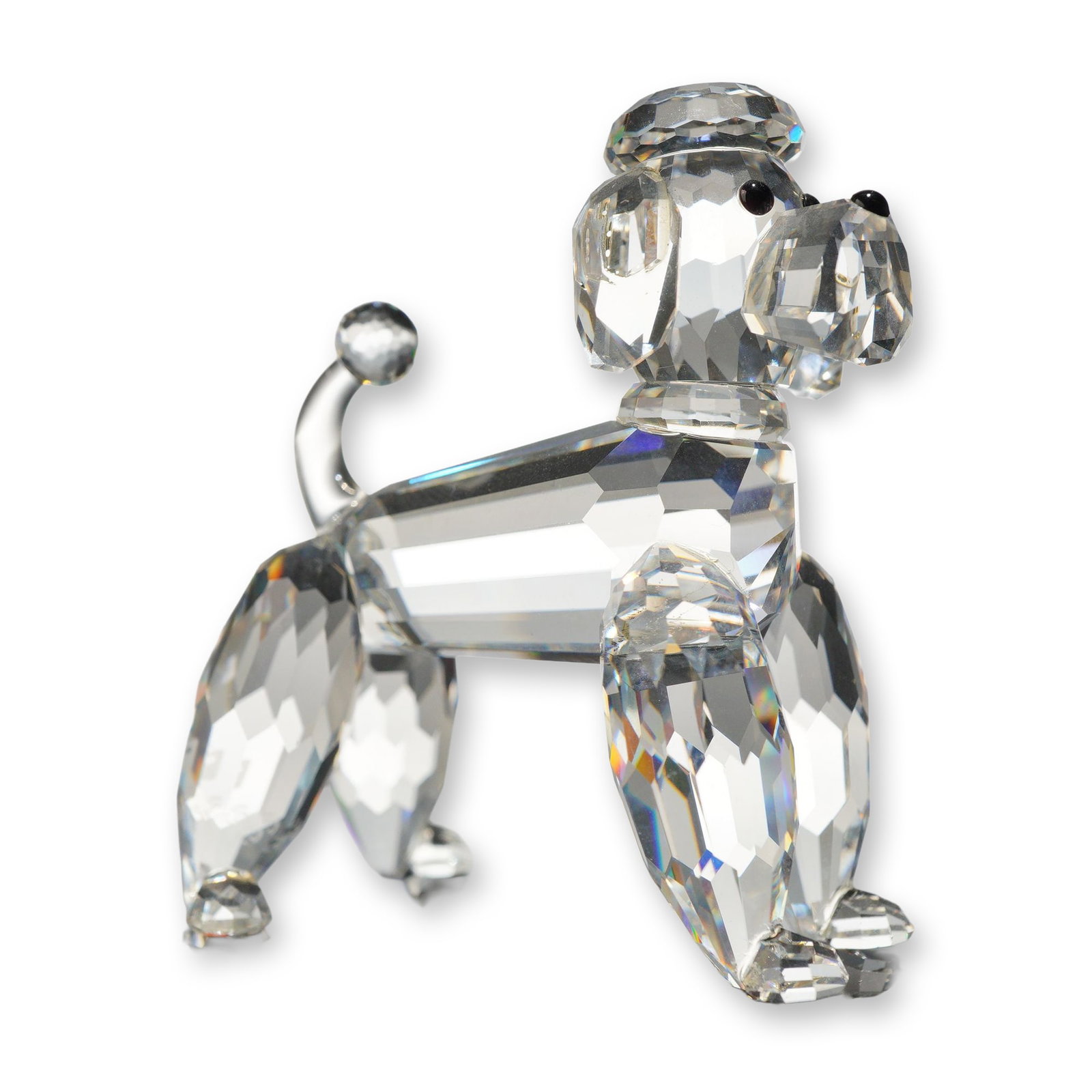 Swarovski Crystal Standing Poodle Figurine (1 of 4)