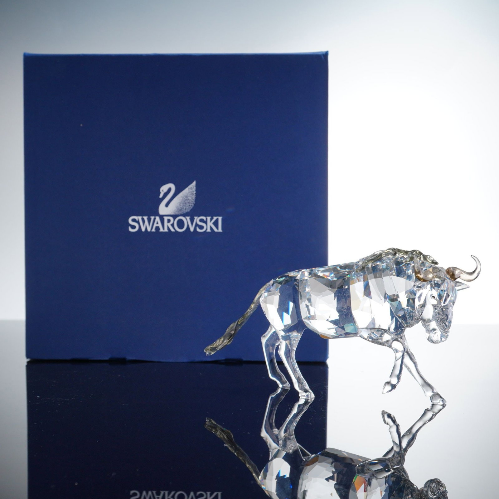 Swarovski Crystal Figurine, Gnu - 5