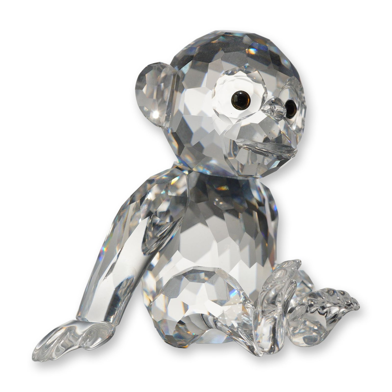 Swarovski Crystal Baby Chimpanzee Figurine (1 of 5)