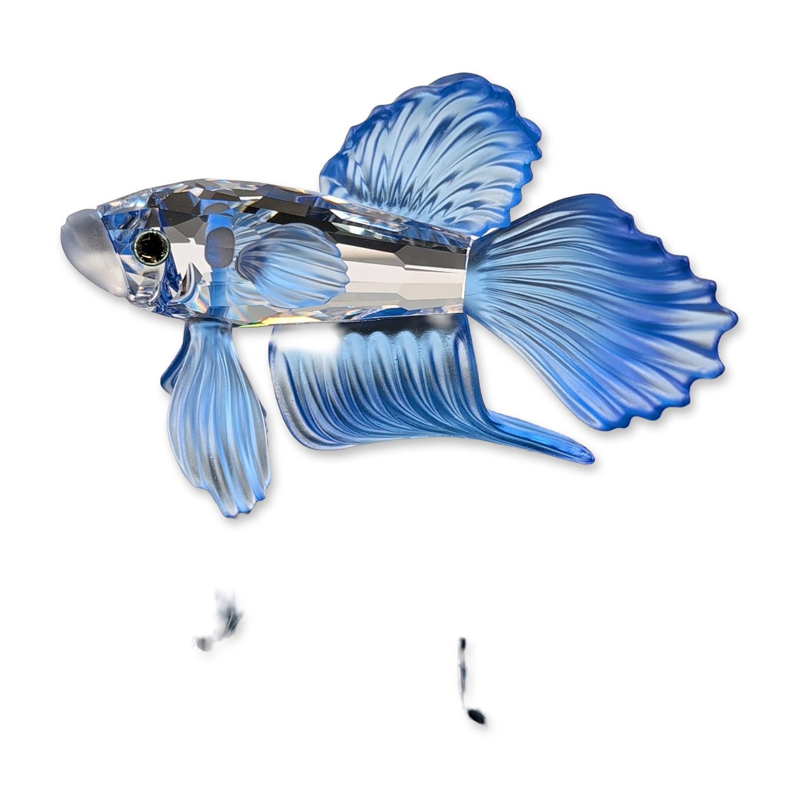 Swarovski Crystal Siamese Fighting Fish Figurine (1 of 5)