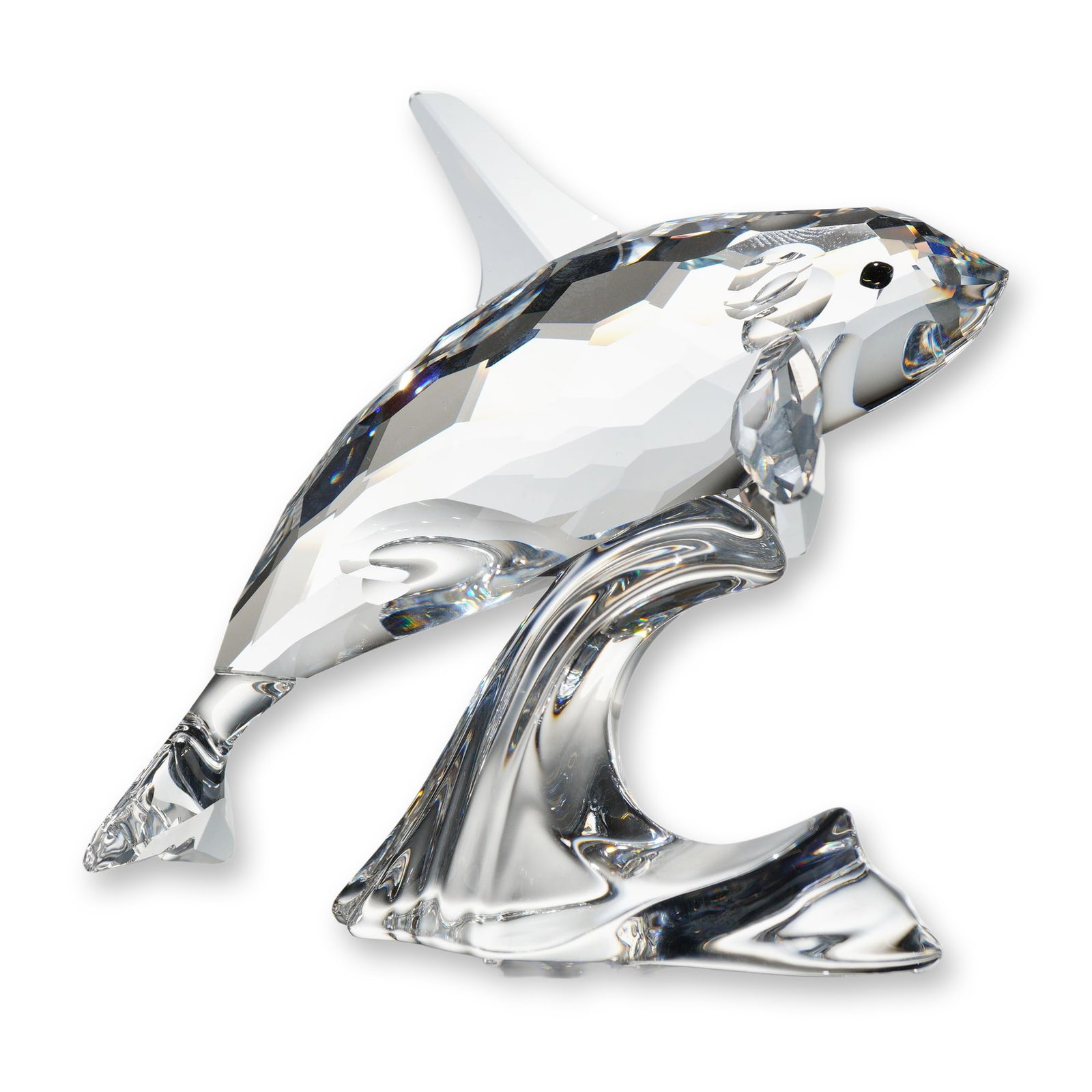 Swarovski Crystal Large Orca Figurine (1 of 5)