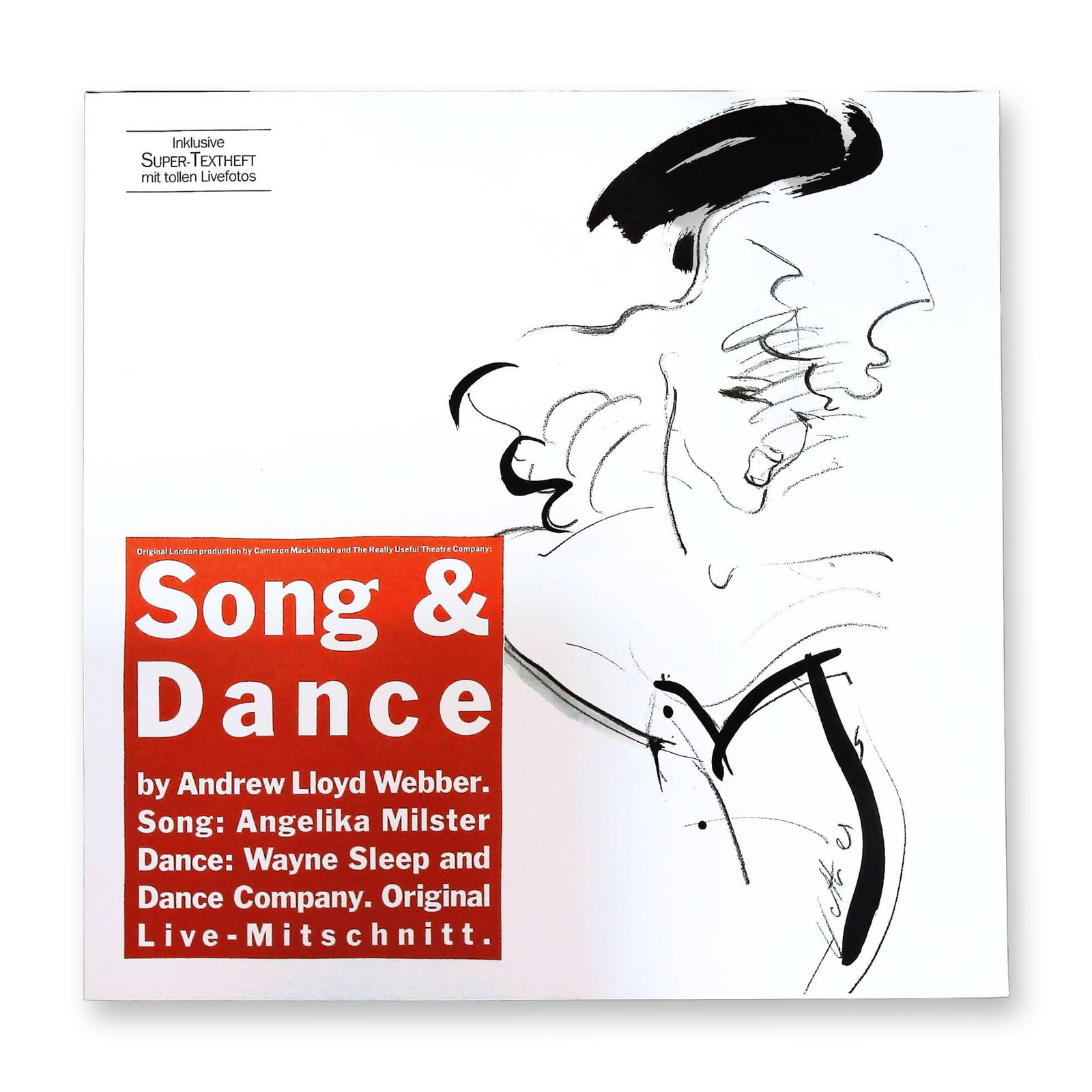 Andrew Lloyd Webber Song & Dance Original Live-Mitschnitt Double Vinyl LP Album 1987 (1 of 4)