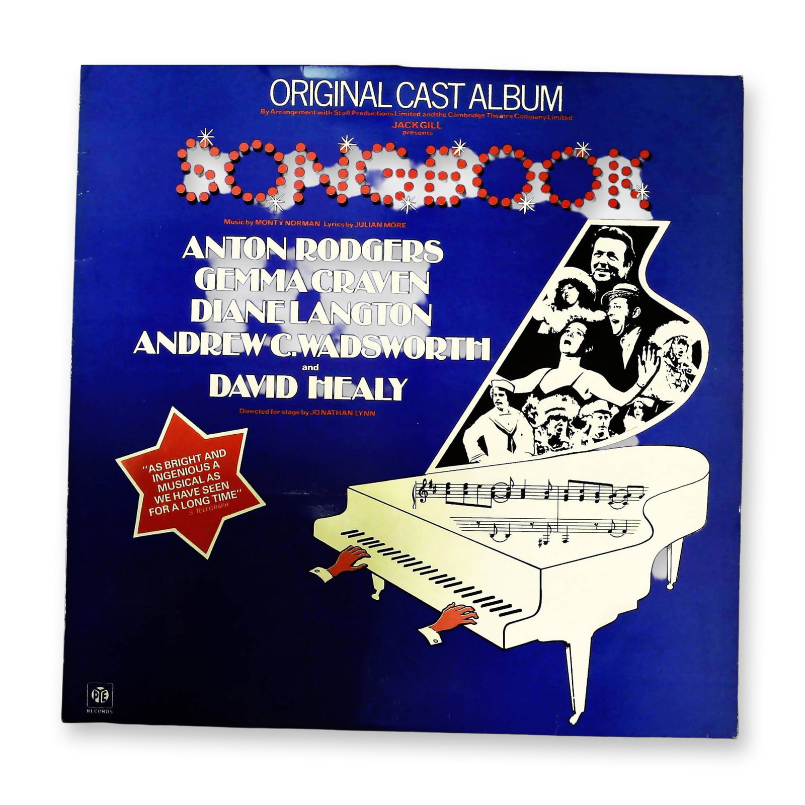 Original Cast Album Songbook LP Record Monty Norman Julian More PYE NSPL 18602 (1 of 3)