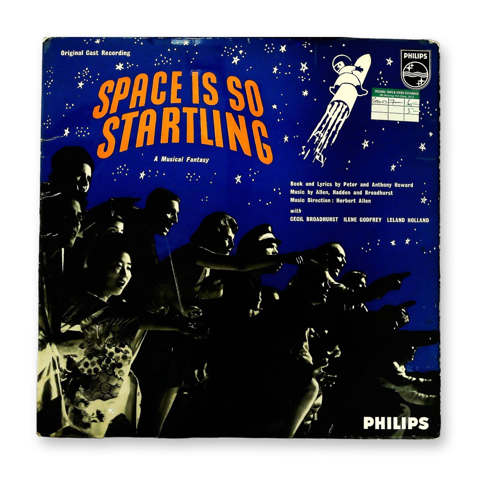 Space Is So Startling Original Cast Recording LP Philips 632 303 BL 1963 UK Press (1 of 3)