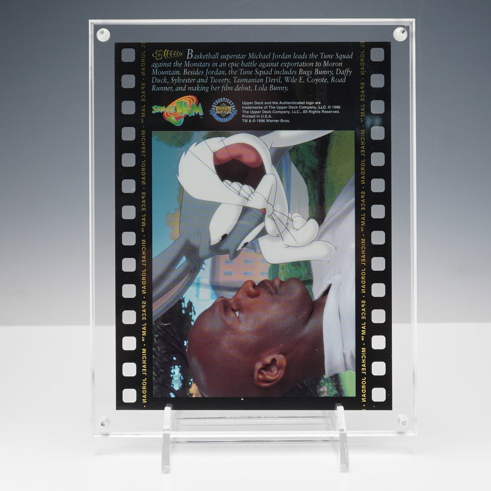 Upper Deck 1996 Space Jam CelCard - 3
