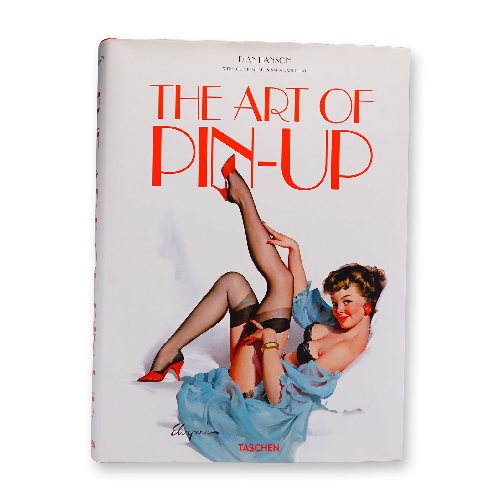 Hanson, Dian (Ed.). The Art of Pin-Up Hardcover: This is an oversized hardcover art book titled The Art of Pin-Up, edited by Dian Hanson with contributions from Louis K. Meisel and Sarahjane Blum. Published by Taschen in 2014, this volume is a