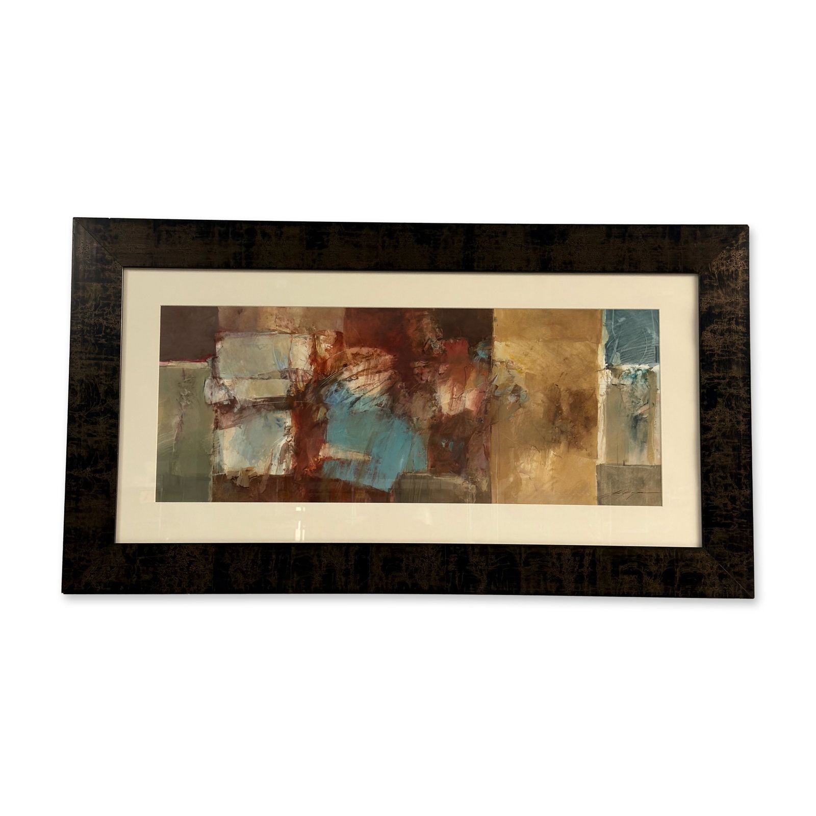 Mixed Media, Untitled Abstract, Signed (1 of 4)