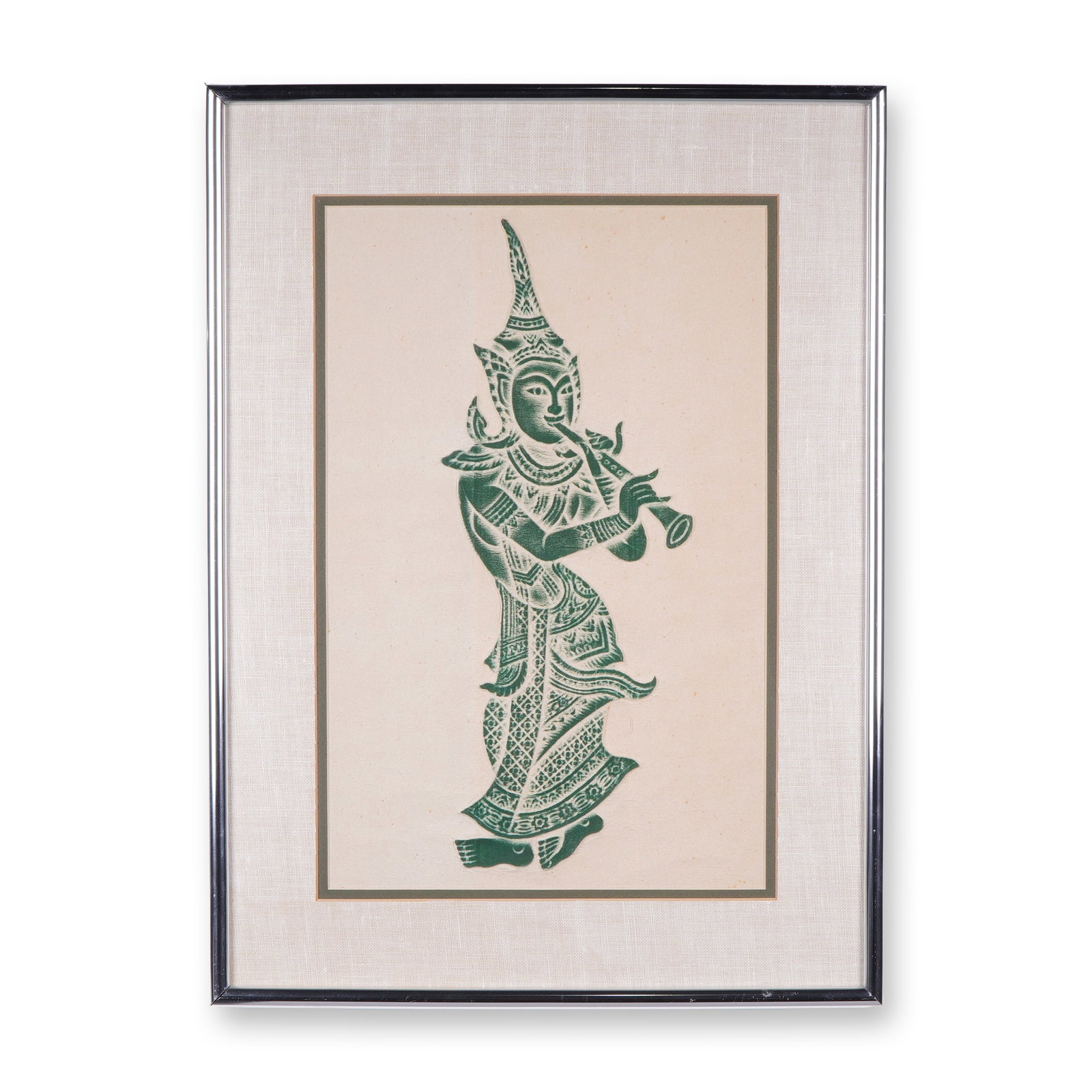Thailand, Rice Paper, Temple Rubbing, Mid-20th Century (1 of 6)
