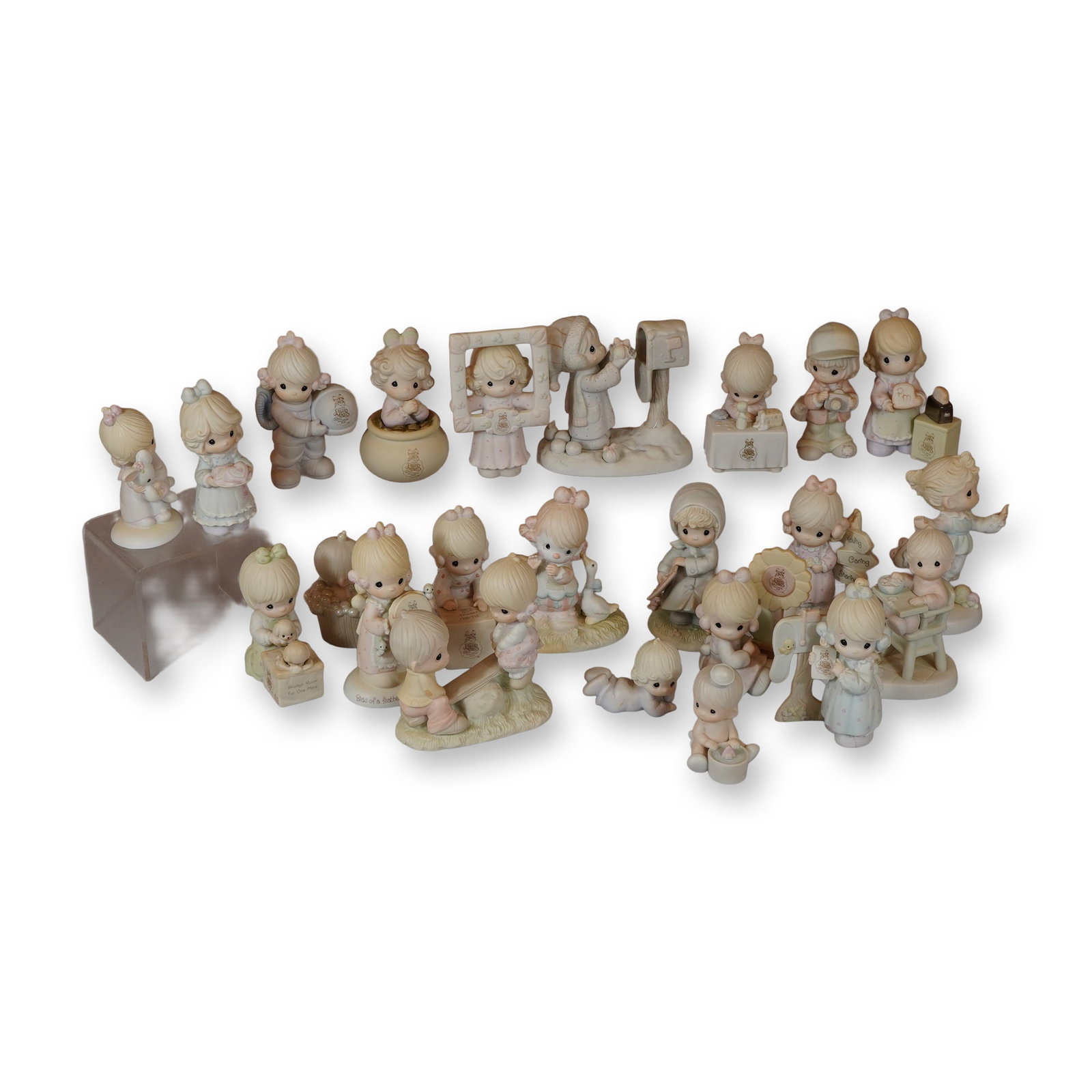 23pc Enesco Precious Moments Porcelain Figurines (1 of 9)