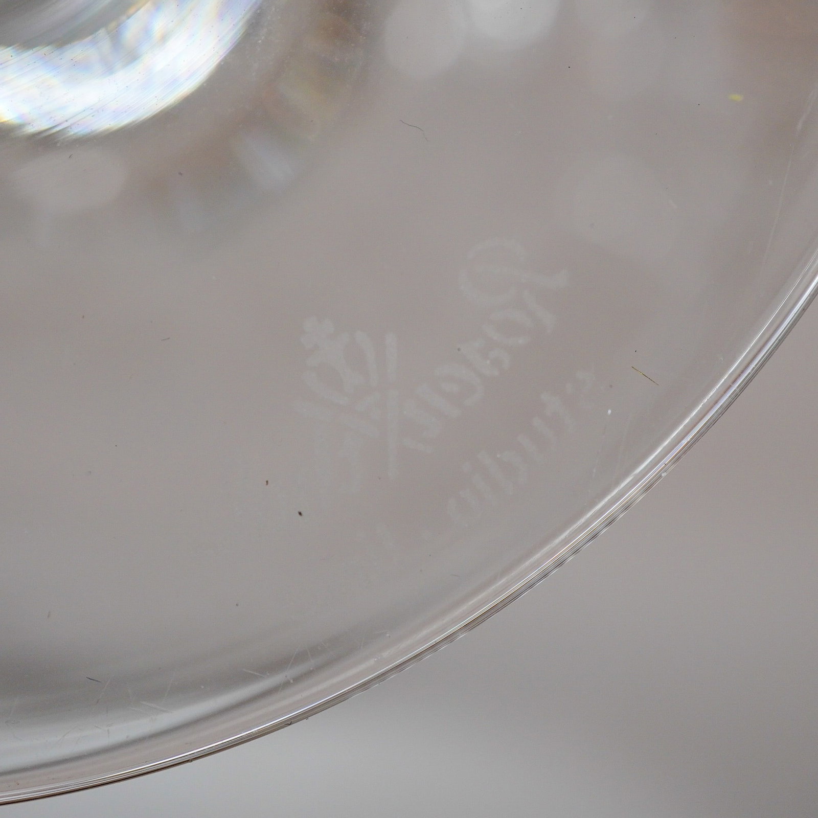Rosenthal Studio-Line Crystal Compote Dish in Structure Pattern - 4