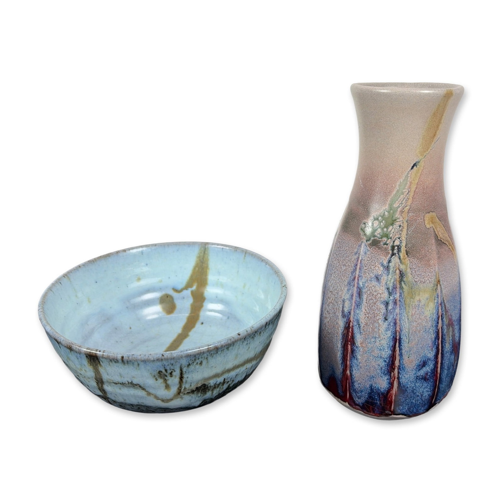 Two Signed Studio Pottery Vessels (1 of 4)