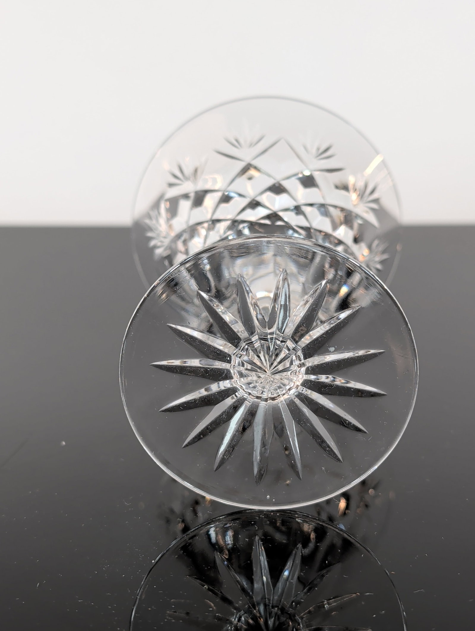 2pc Cut Crystal Coupes - 3