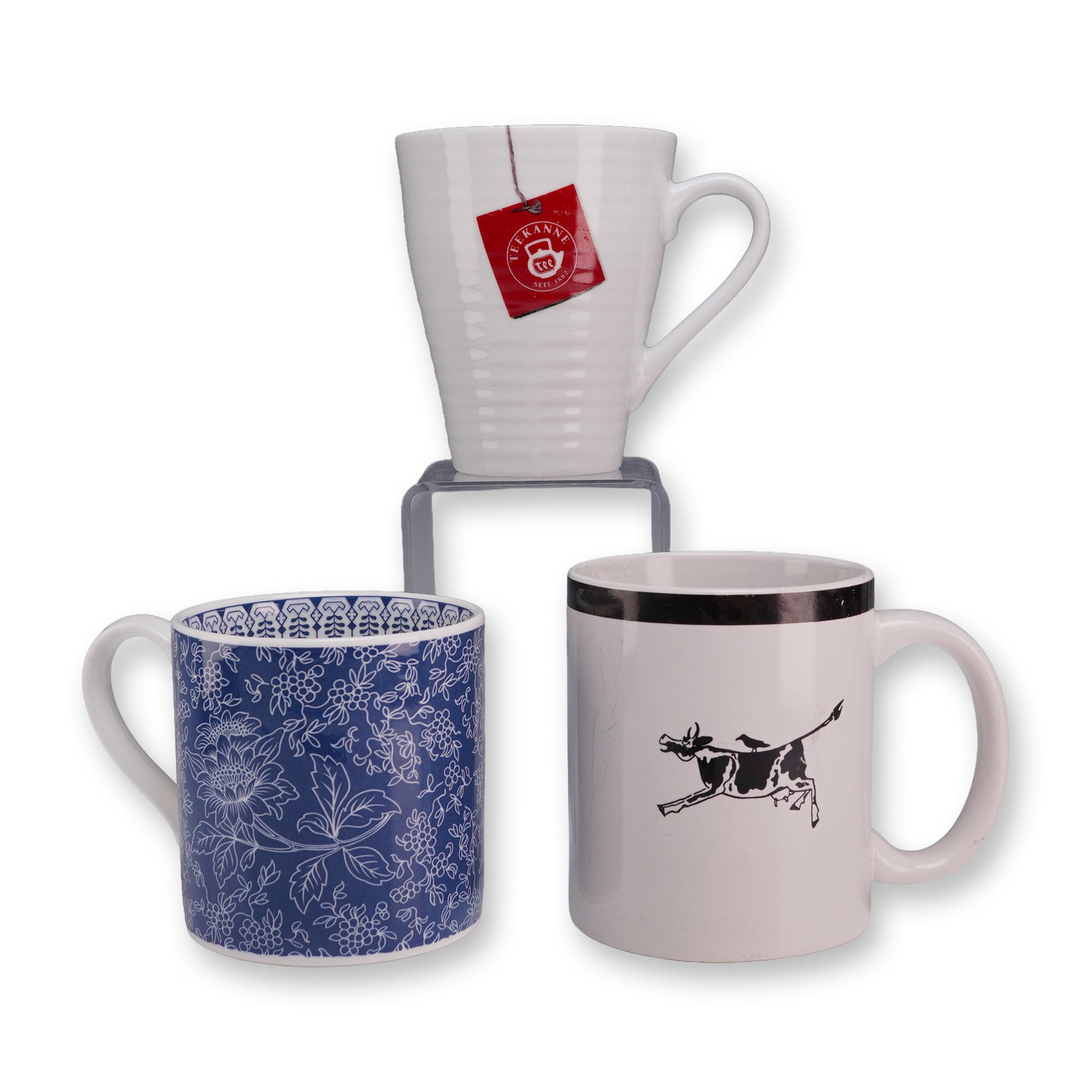 A Trio of Assorted Ceramic Mugs including Wedgwood (1 of 3)