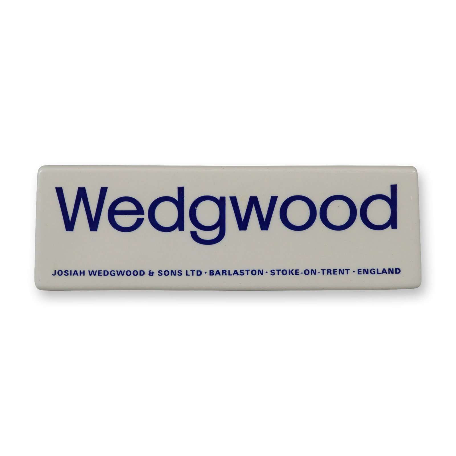 Josiah Wedgwood & Sons Ceramic Advertising Display Sign (1 of 3)