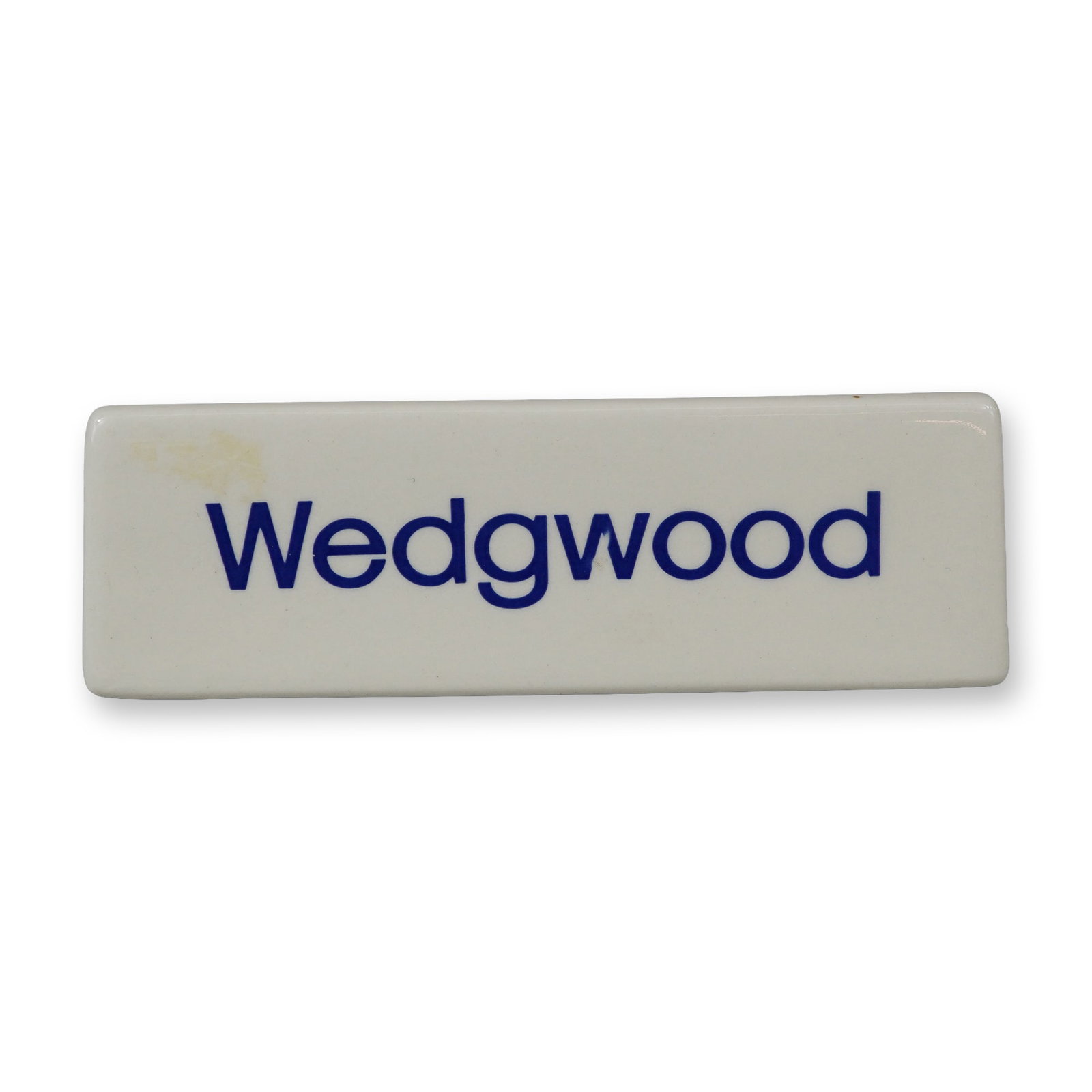 Wedgwood Barlaston England Ceramic Advertising Sign (1 of 3)