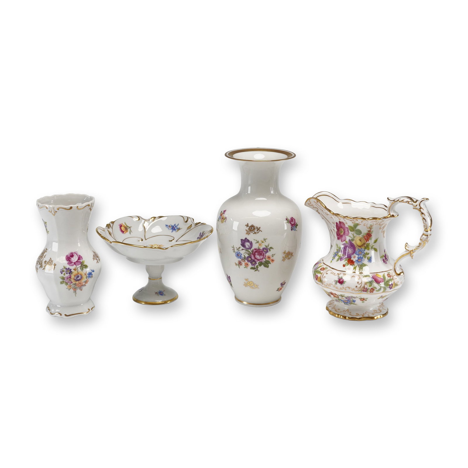 4pc Porcelain Tableware, Including Hammersley, Reichenbach, Weimar (1 of 4)