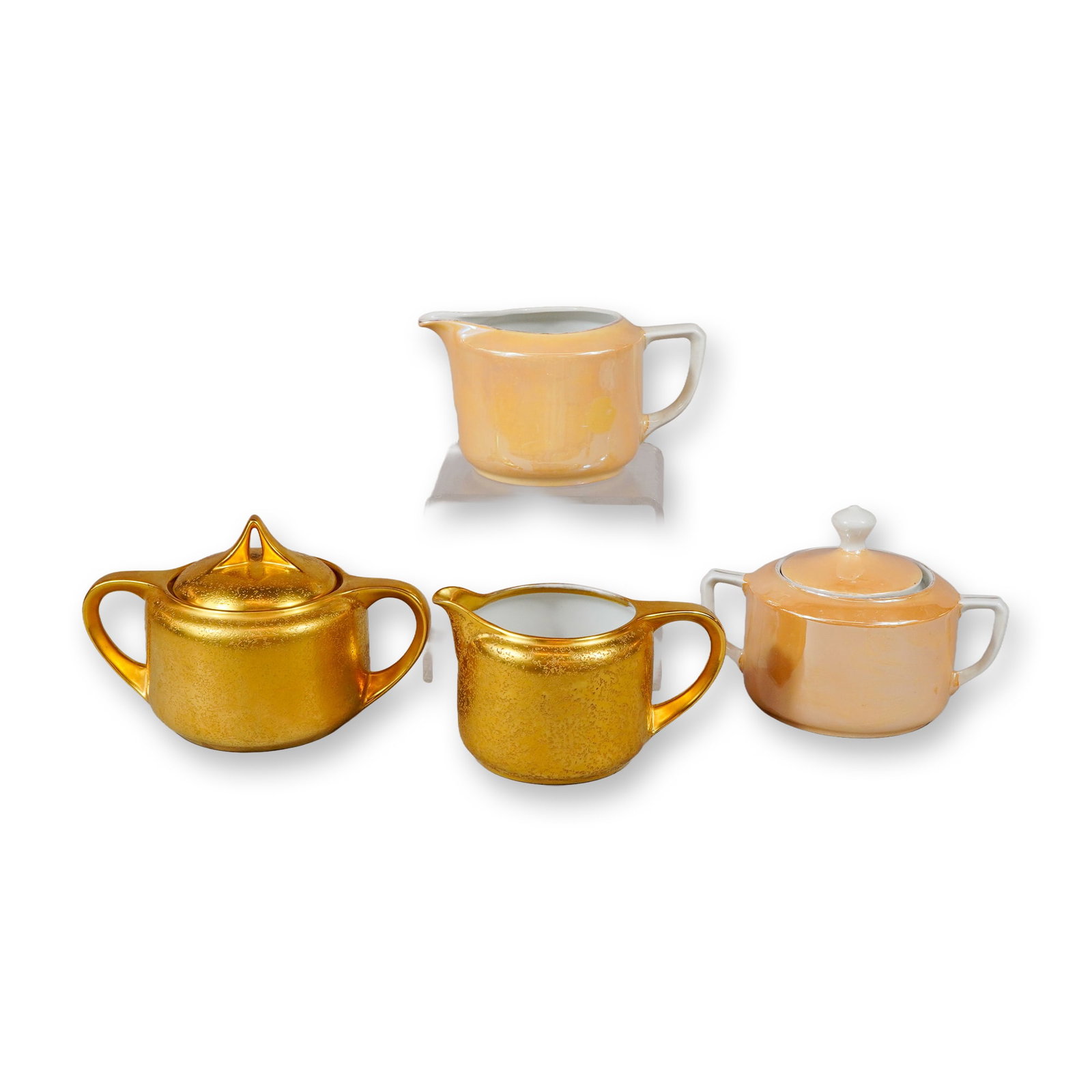 4pc Porcelain Sugar and Creamer Sets including Noritake and Germany (1 of 4)