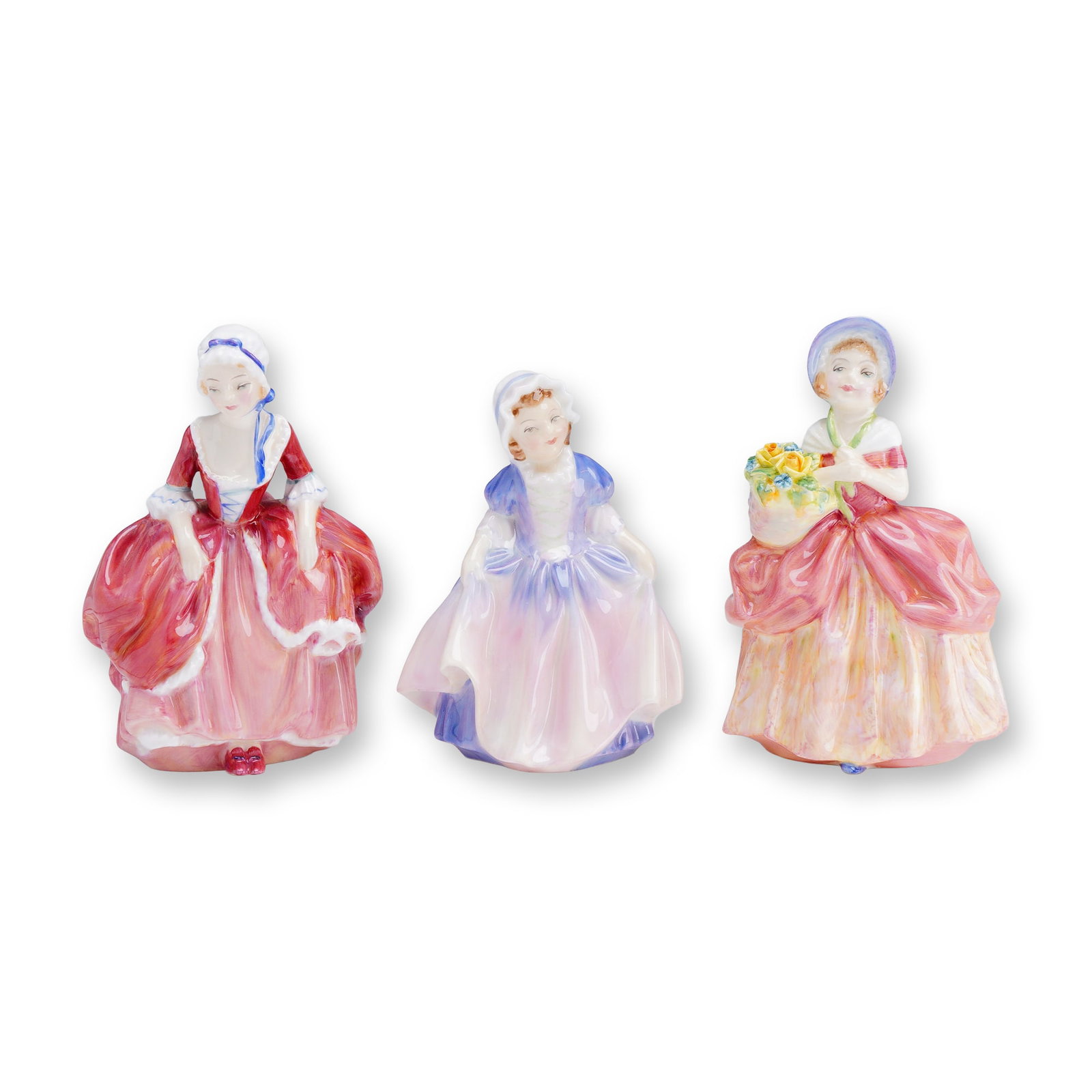 3pc Royal Doulton Porcelain Figurines, Goody Two Shoes, Dinky Do, & Cissie (1 of 3)