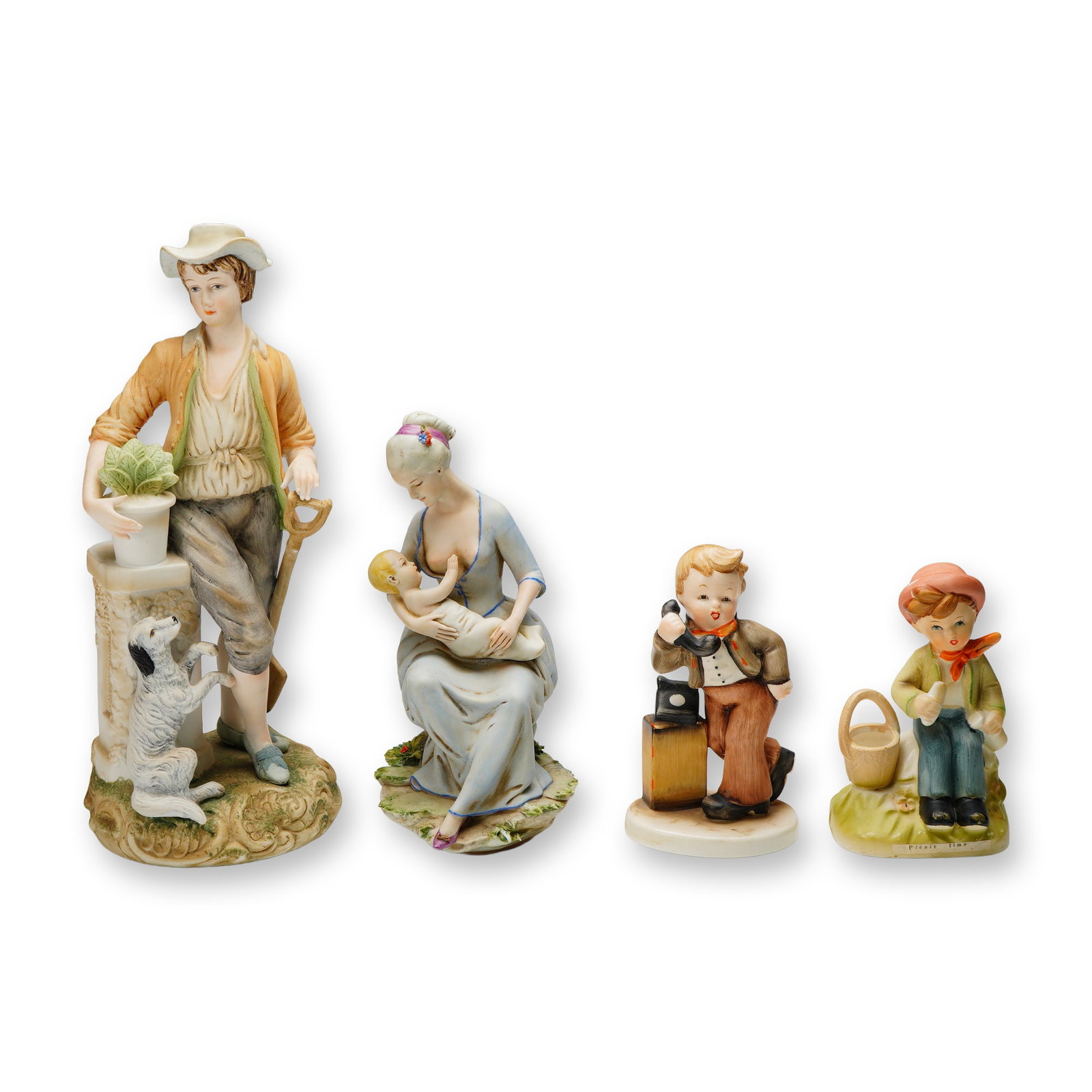 4pc Group of Four Italian and American Porcelain Figurines (1 of 3)