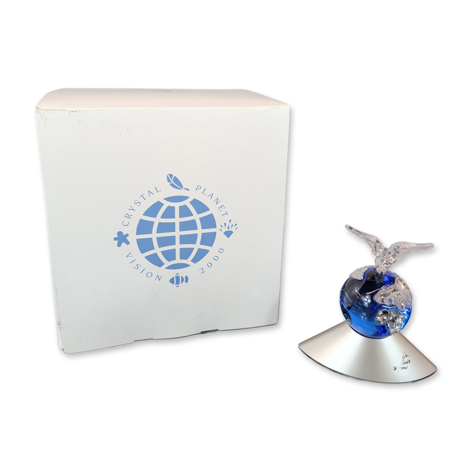 Swarovski 2000 Millennium Edition Crystal Planet Sculpture (1 of 4)