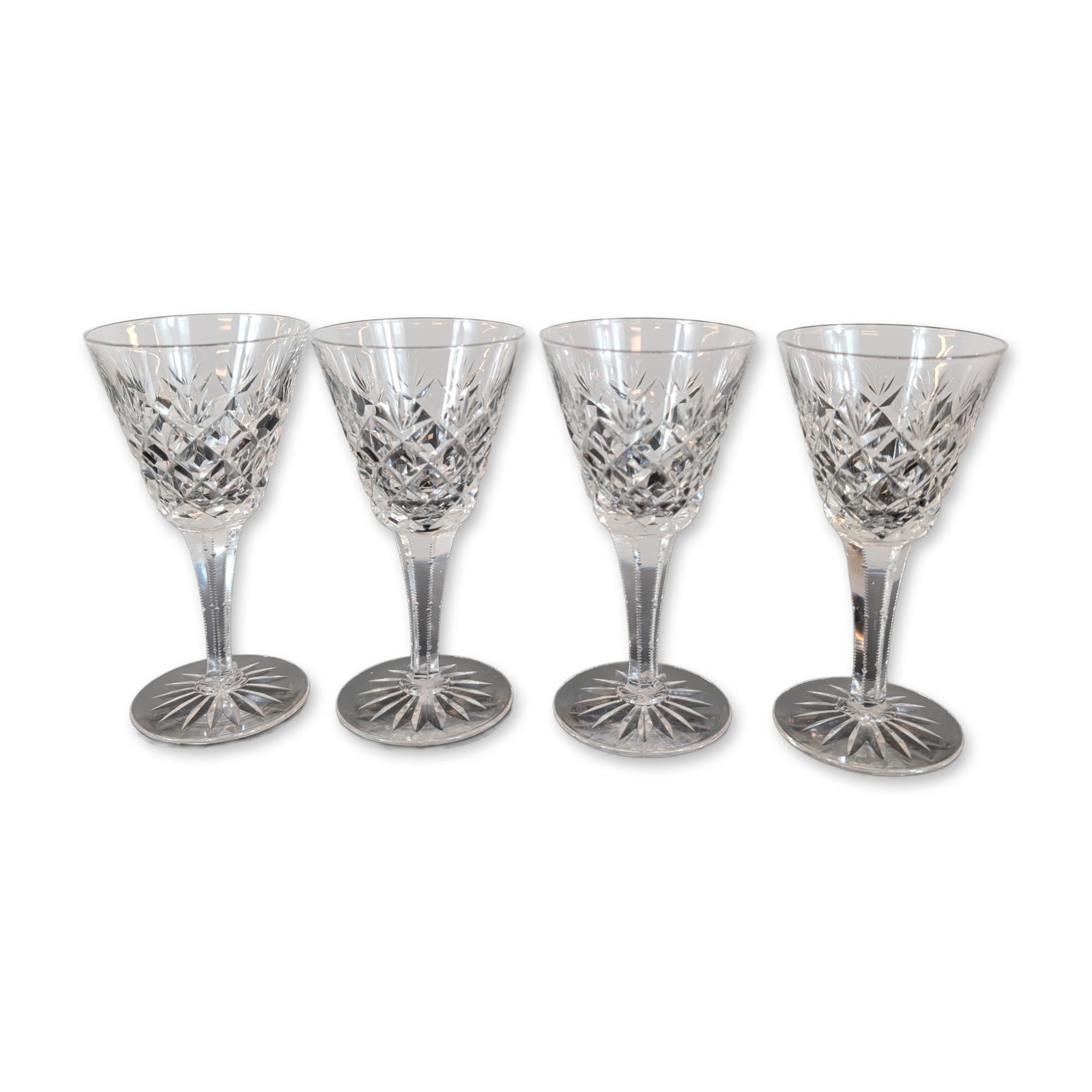 4pc Cut Crystal Stemware Glasses (1 of 3)