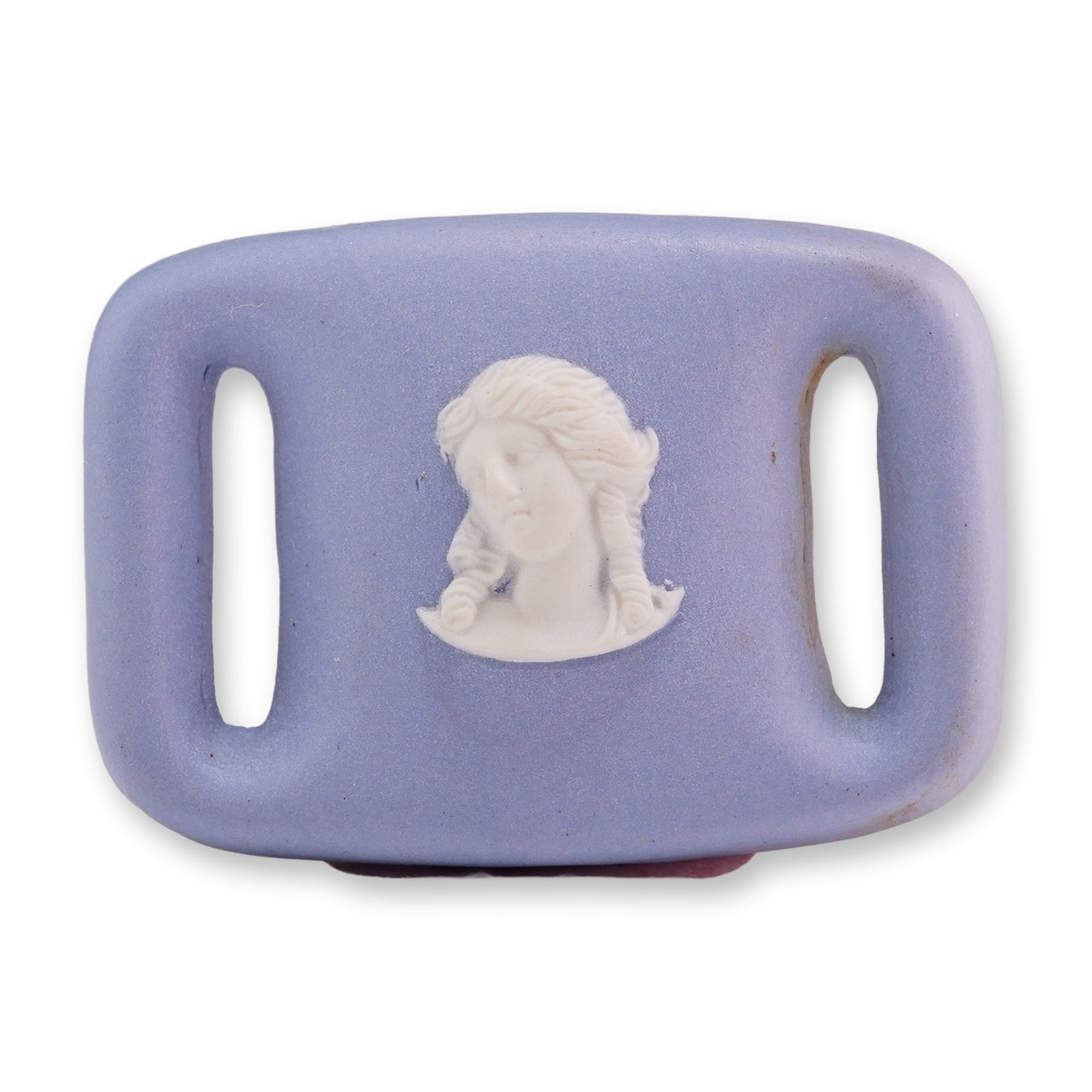 Wedgwood Blue Jasperware Ribbon Slide (1 of 3)