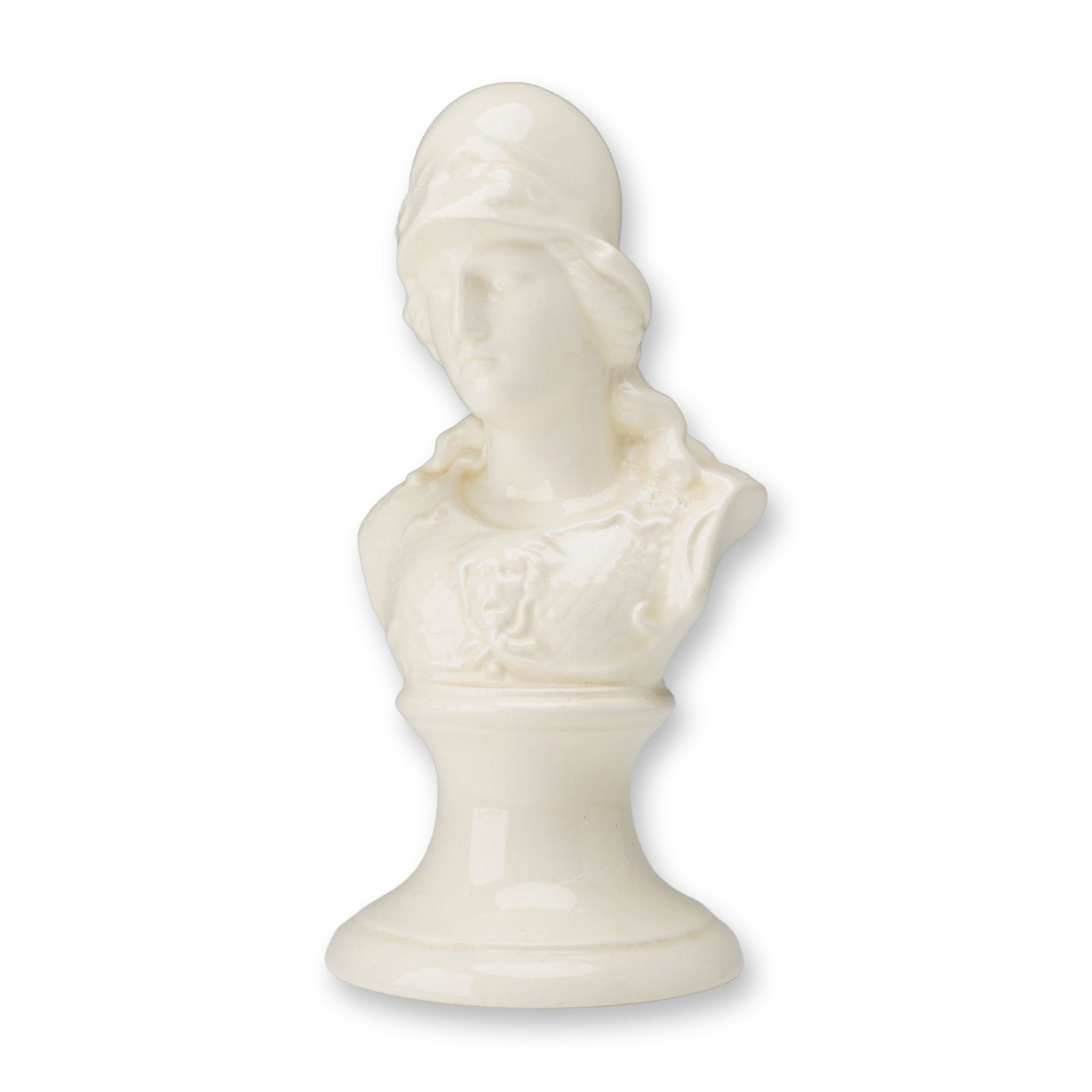 Wedgwood Parian Ware Athena Bust (1 of 3)